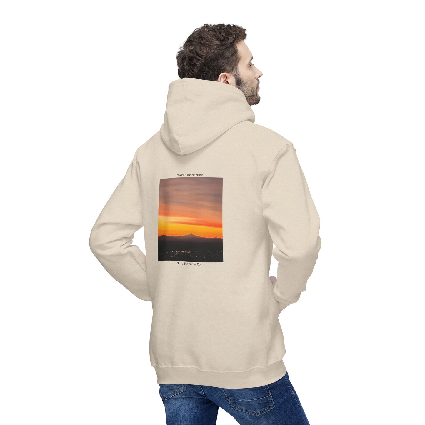Bend Oregon Adventure Awaits Unisex Hooded Sweatshirt - Nature-Inspired, Perfect for Outdoor Lovers By Andrea Stevens
