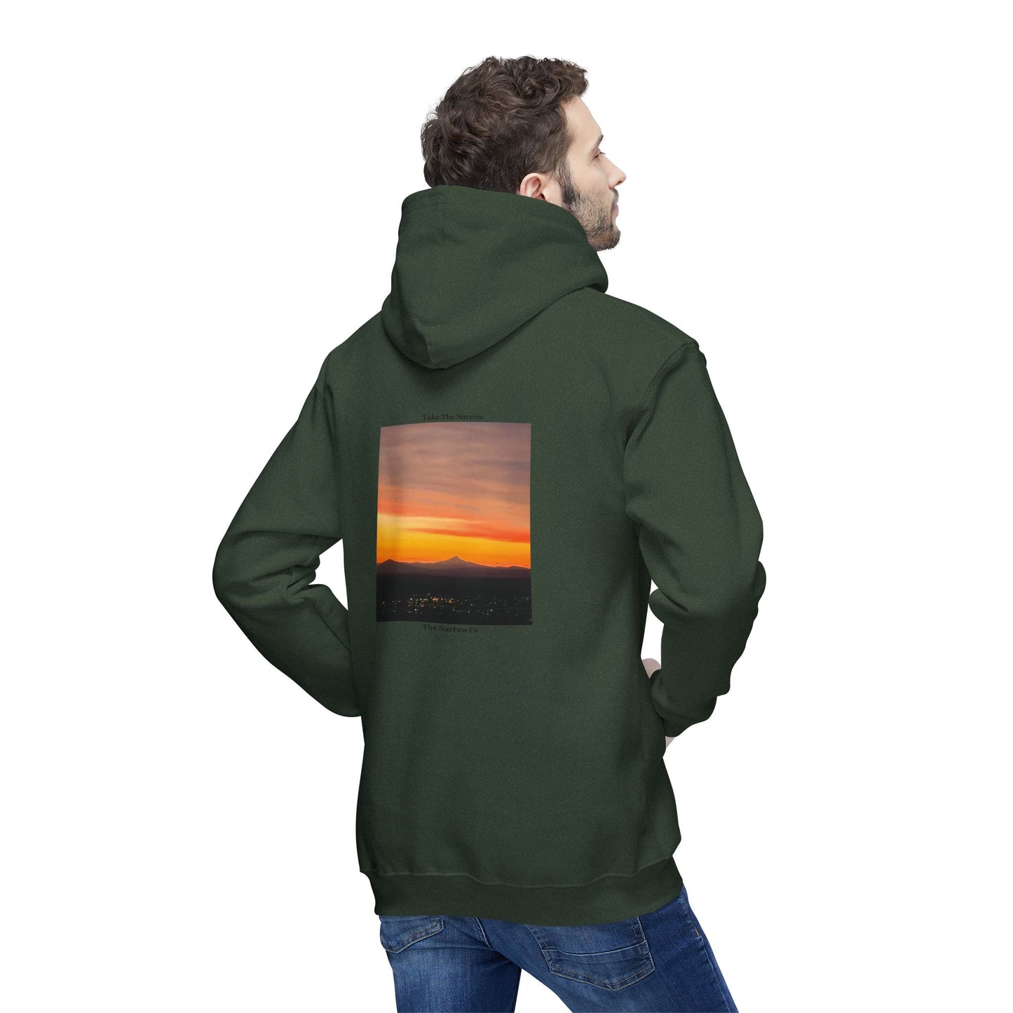 Bend Oregon Adventure Awaits Unisex Hooded Sweatshirt - Nature-Inspired, Perfect for Outdoor Lovers By Andrea Stevens