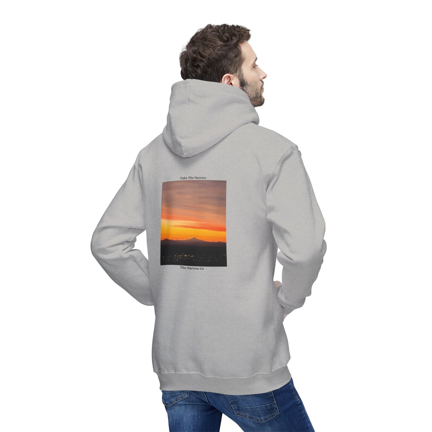 Bend Oregon Adventure Awaits Unisex Hooded Sweatshirt - Nature-Inspired, Perfect for Outdoor Lovers By Andrea Stevens