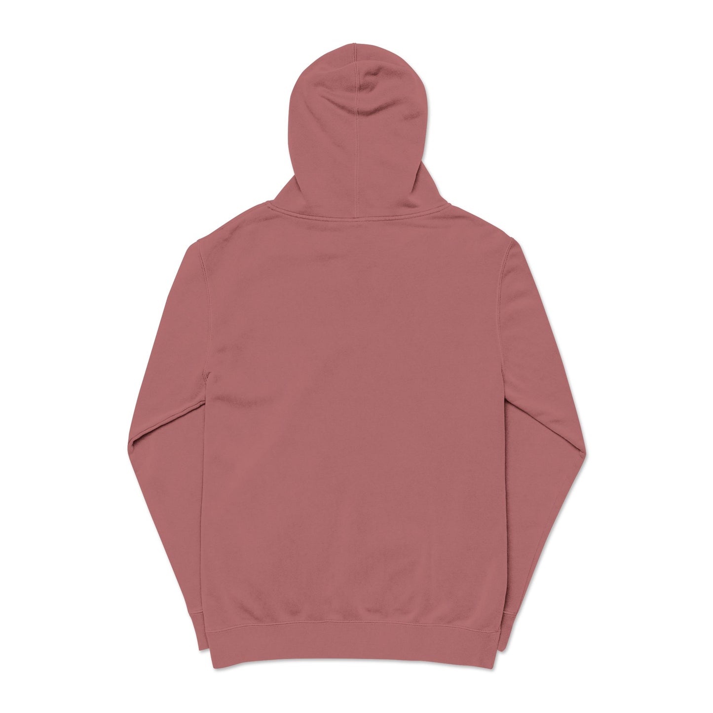 Cozy Embroidered Unisex Pigment-Dyed Hoodie - Perfect for Outdoor Adventures