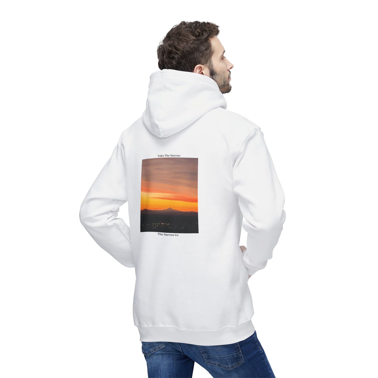 Bend Oregon Adventure Awaits Unisex Hooded Sweatshirt - Nature-Inspired, Perfect for Outdoor Lovers By Andrea Stevens