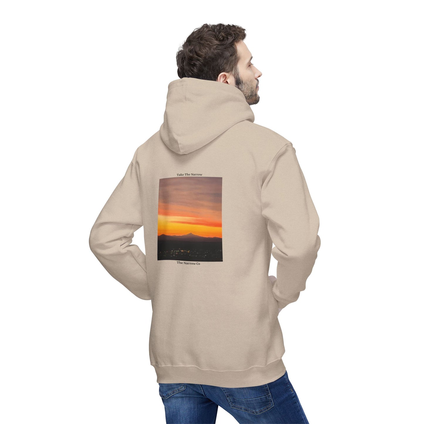 Bend Oregon Adventure Awaits Unisex Hooded Sweatshirt - Nature-Inspired, Perfect for Outdoor Lovers By Andrea Stevens