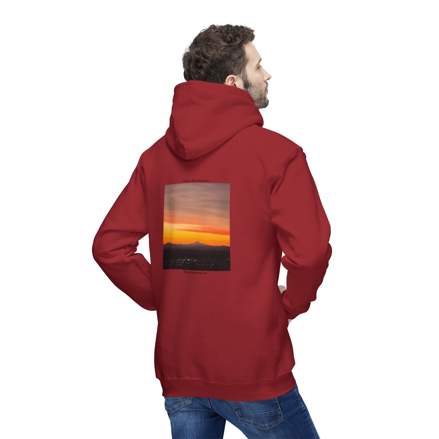 Bend Oregon Adventure Awaits Unisex Hooded Sweatshirt - Nature-Inspired, Perfect for Outdoor Lovers By Andrea Stevens