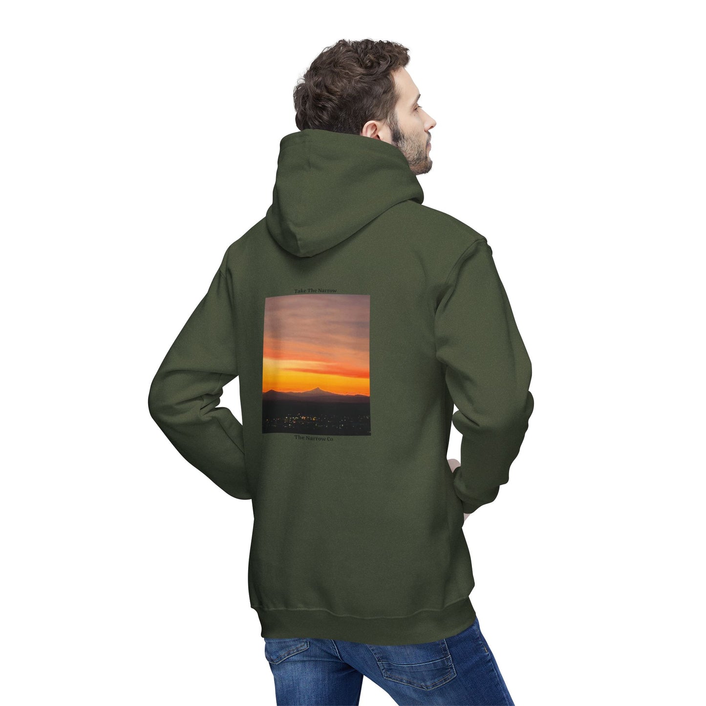 Bend Oregon Adventure Awaits Unisex Hooded Sweatshirt - Nature-Inspired, Perfect for Outdoor Lovers By Andrea Stevens