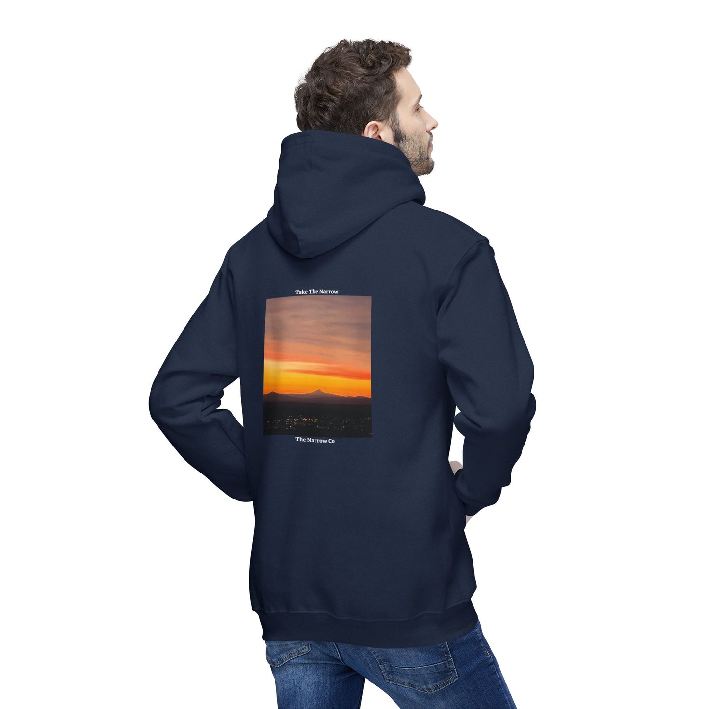 Bend Oregon Adventure Awaits Unisex Hooded Sweatshirt - Nature-Inspired, Perfect for Outdoor Lovers By Andrea Stevens