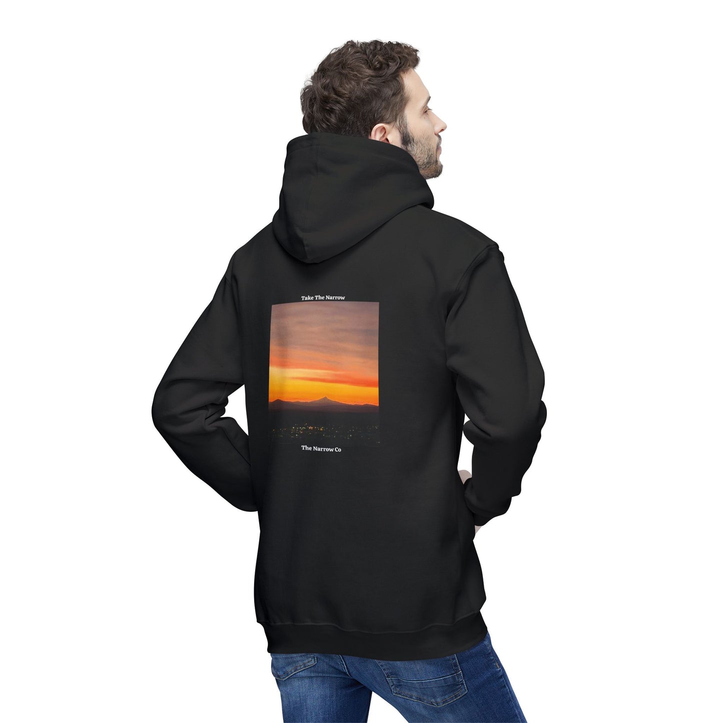 Bend Oregon Adventure Awaits Unisex Hooded Sweatshirt - Nature-Inspired, Perfect for Outdoor Lovers By Andrea Stevens
