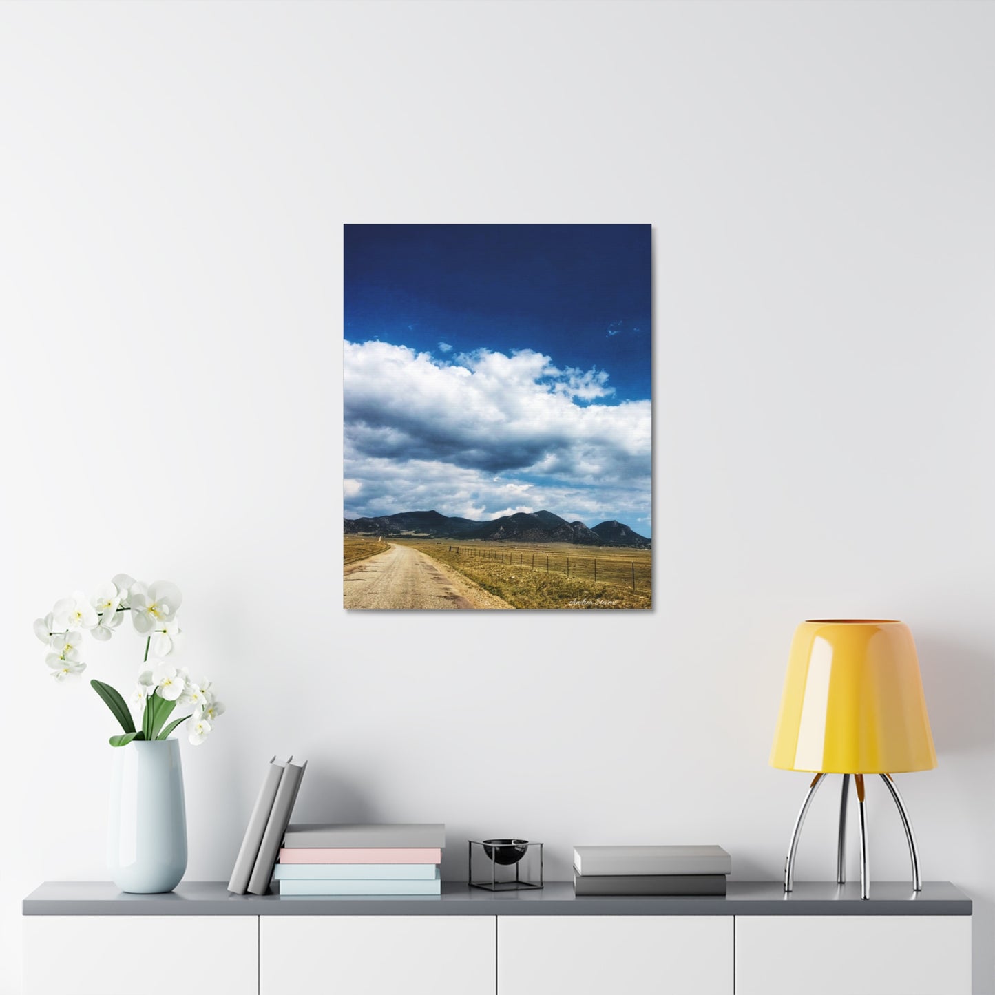 Colorado Serene Mountain Landscape Stretched Canvas Art by Andrea Stevens