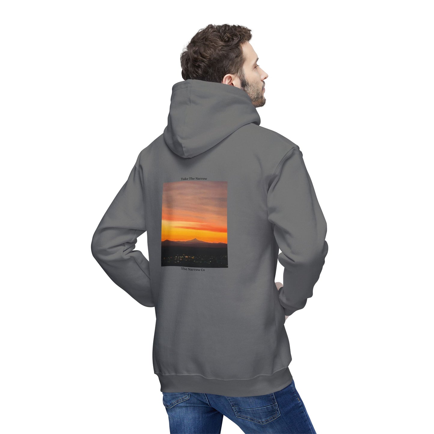 Bend Oregon Adventure Awaits Unisex Hooded Sweatshirt - Nature-Inspired, Perfect for Outdoor Lovers By Andrea Stevens