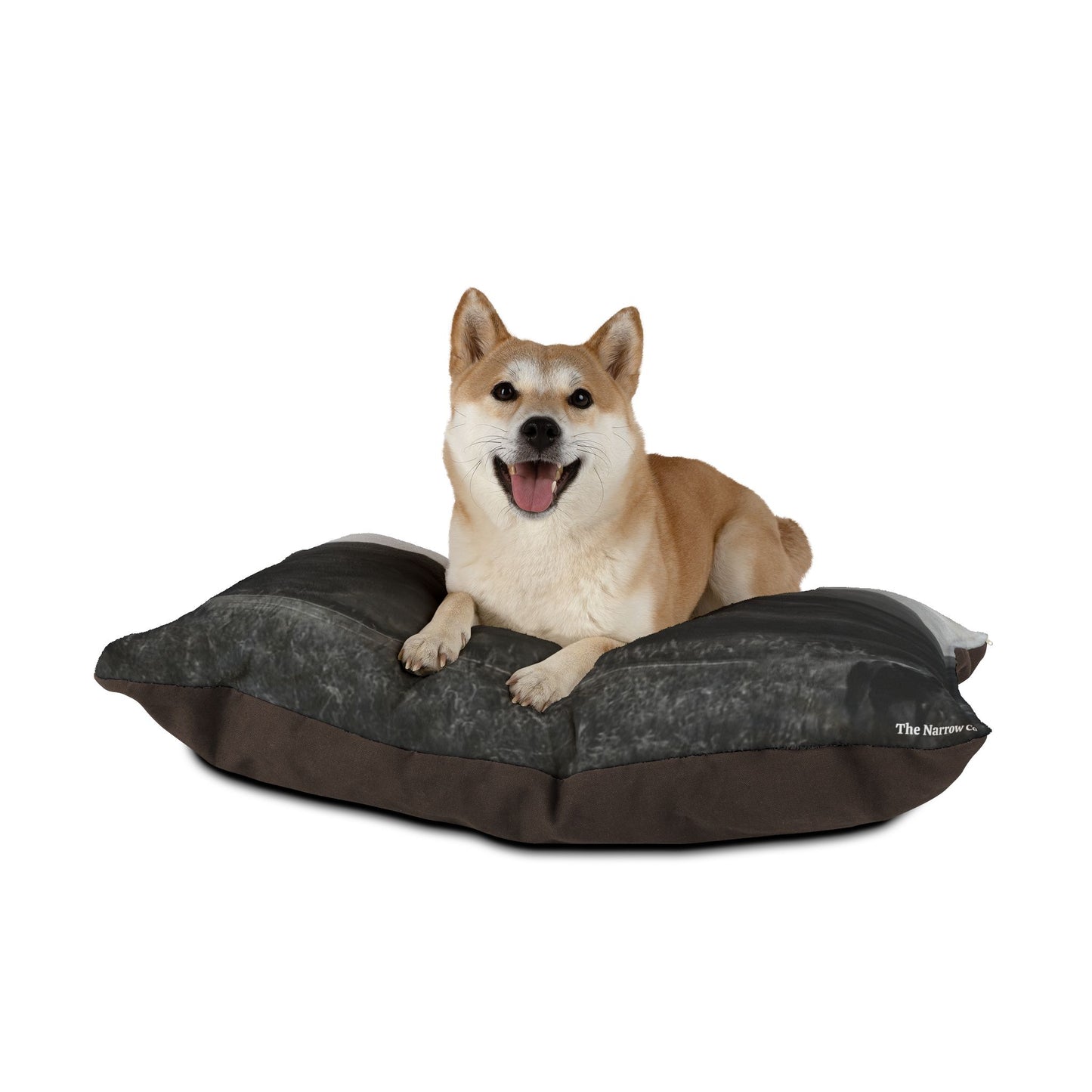 Cozy Mountain Pet Bed for Dogs & Cats, Soft Sleeping Cushion, Nature-themed Pet Accessories, Perfect for Home Decor
