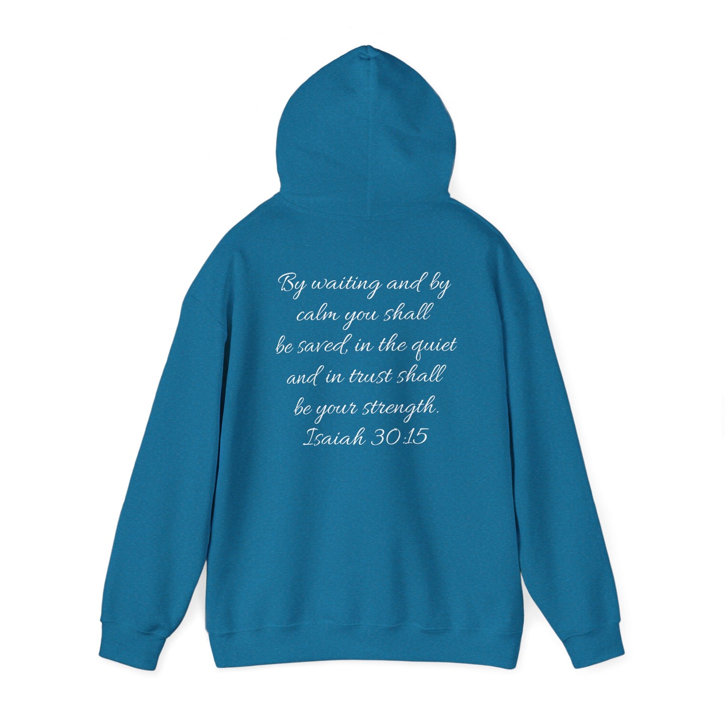 Calm Unisex Heavy Blend™ Hooded Sweatshirt – Inspirational Quote Sweatshirt for Relaxation & Mindfulness