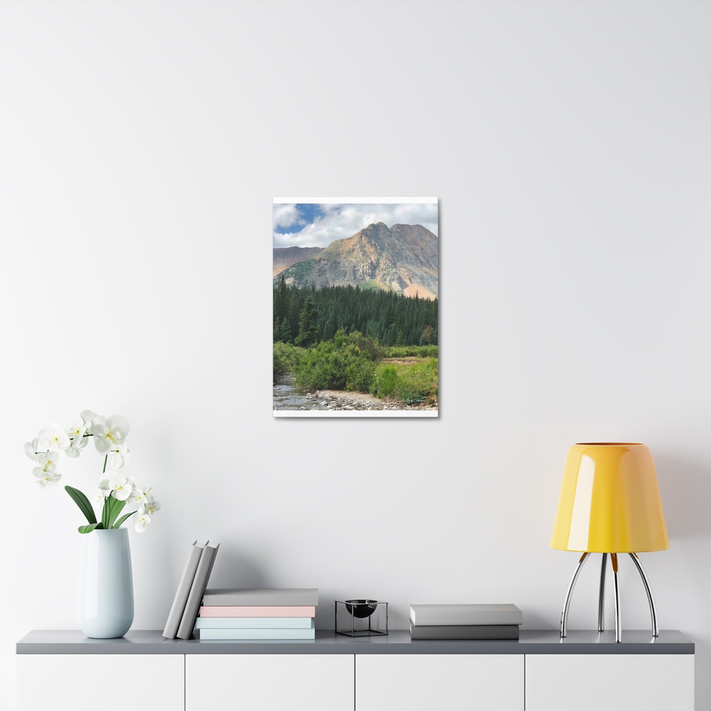 Colorado Nature Landscape Stretched Canvas Wall Art – Rustic Home Decor by Andrea Stevens