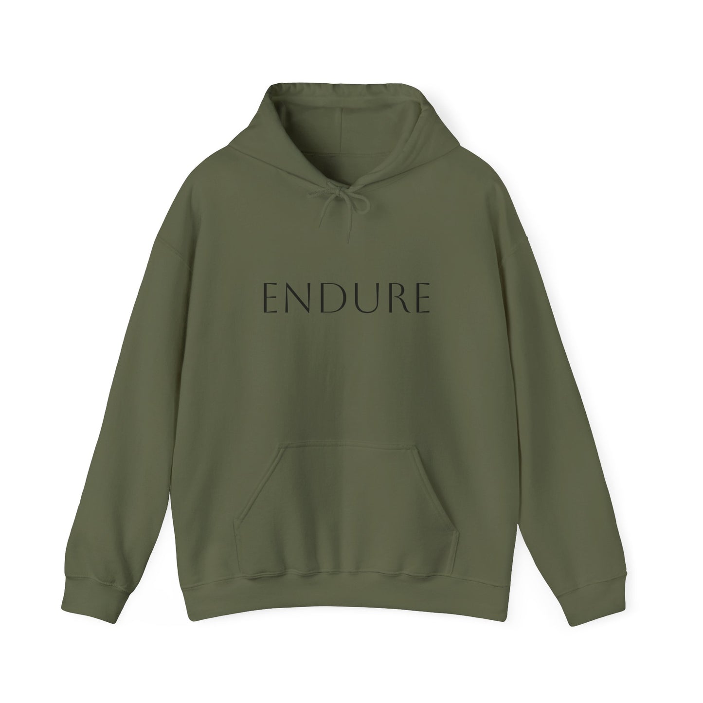 Inspirational Unisex Hoodie | "ENDURE" & Romans 8:18 Quote