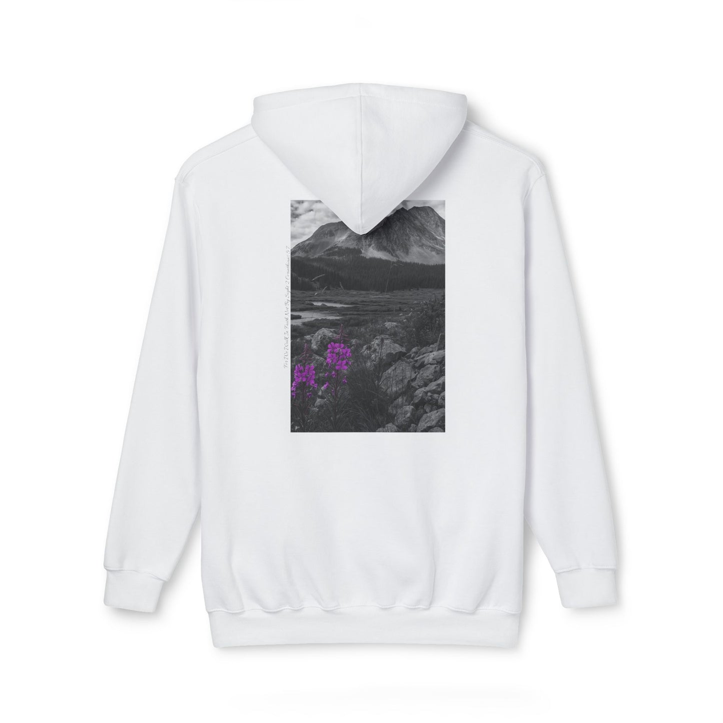 Nature-Inspired Unisex Hooded Sweatshirt - Made in USA, Outdoor Vibes, Gift for Nature Lovers, Photos  taken by the owner of The Narrow co and Cosy co Andrea Stevens