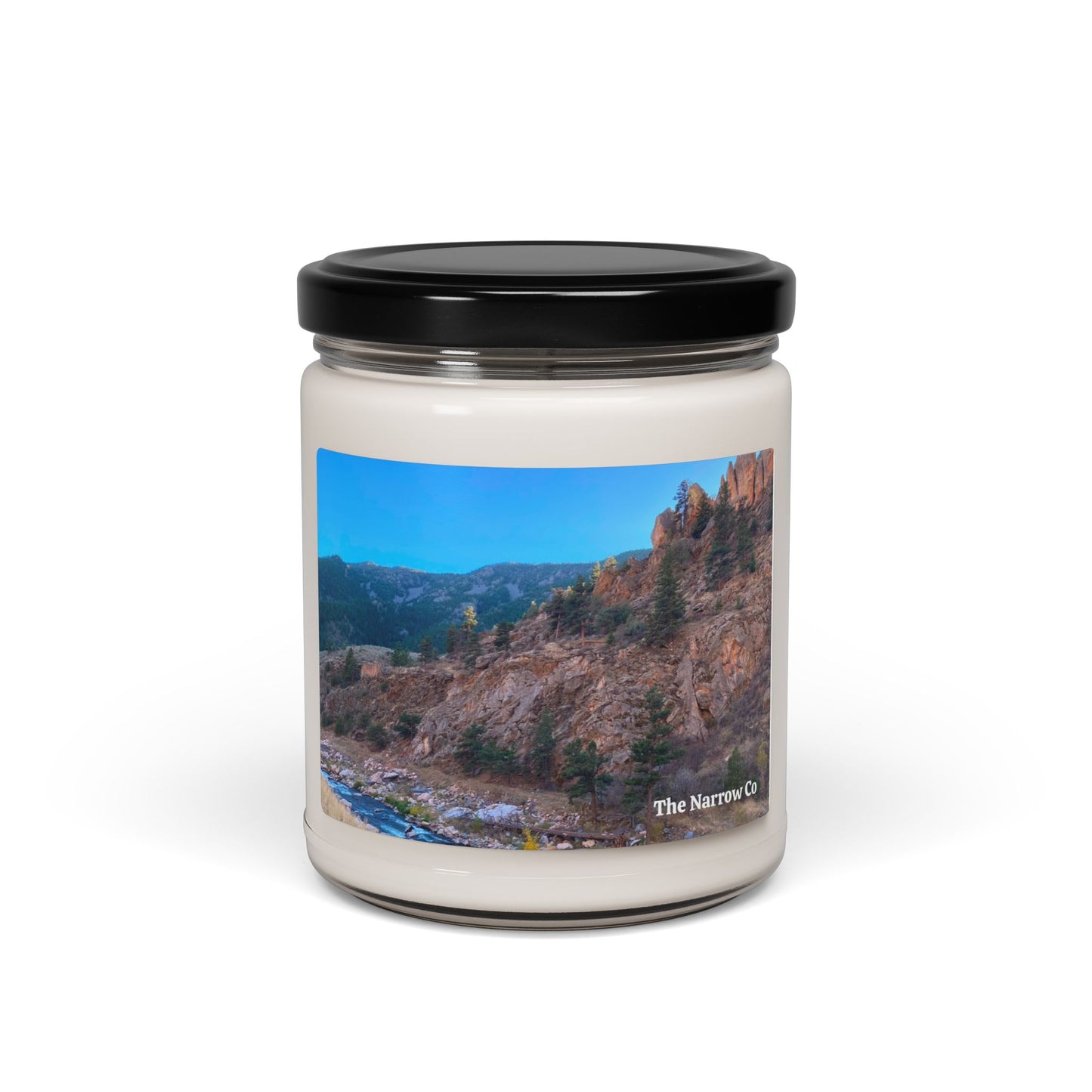 Nature-Inspired Scented Soy Candle - 9oz, Relaxing Aroma for Home Decor