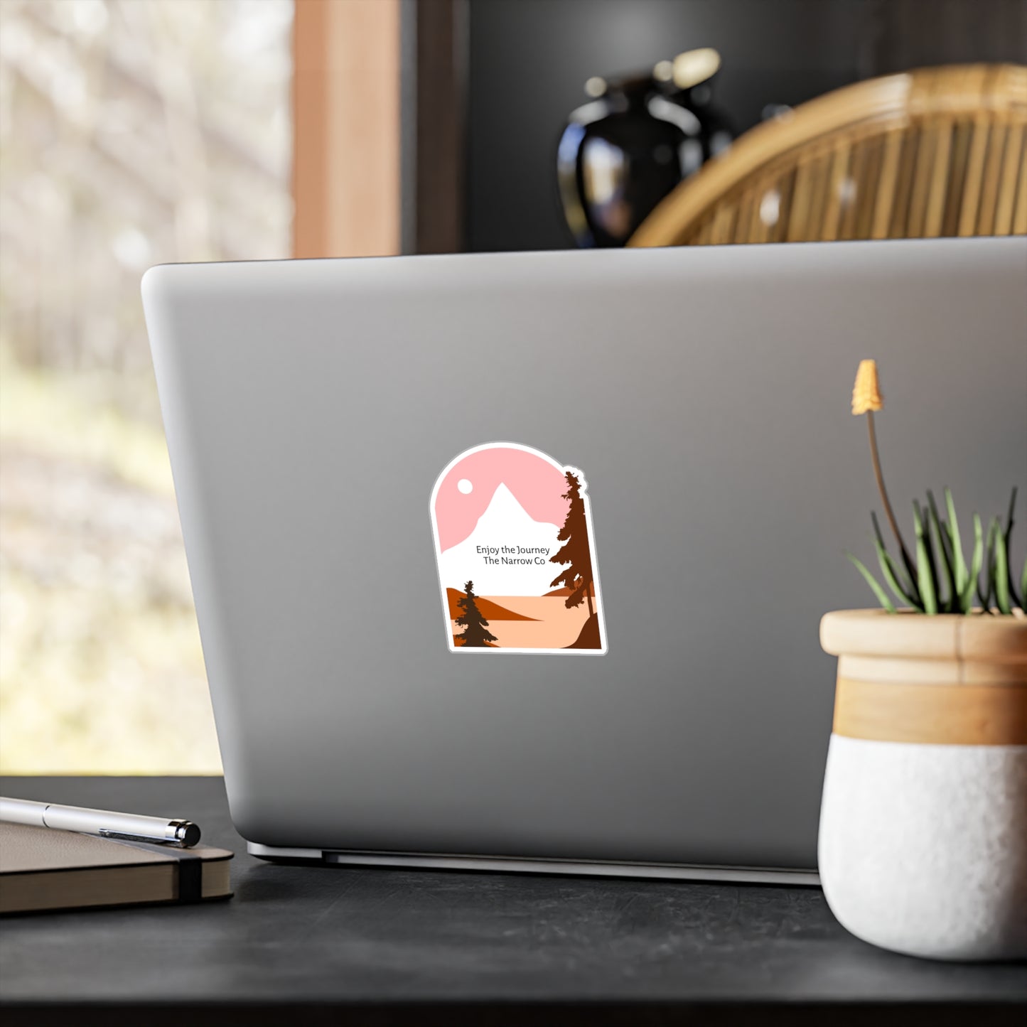 Enjoy the Journey Vinyl Decals - Nature Inspired Stickers for Adventurers