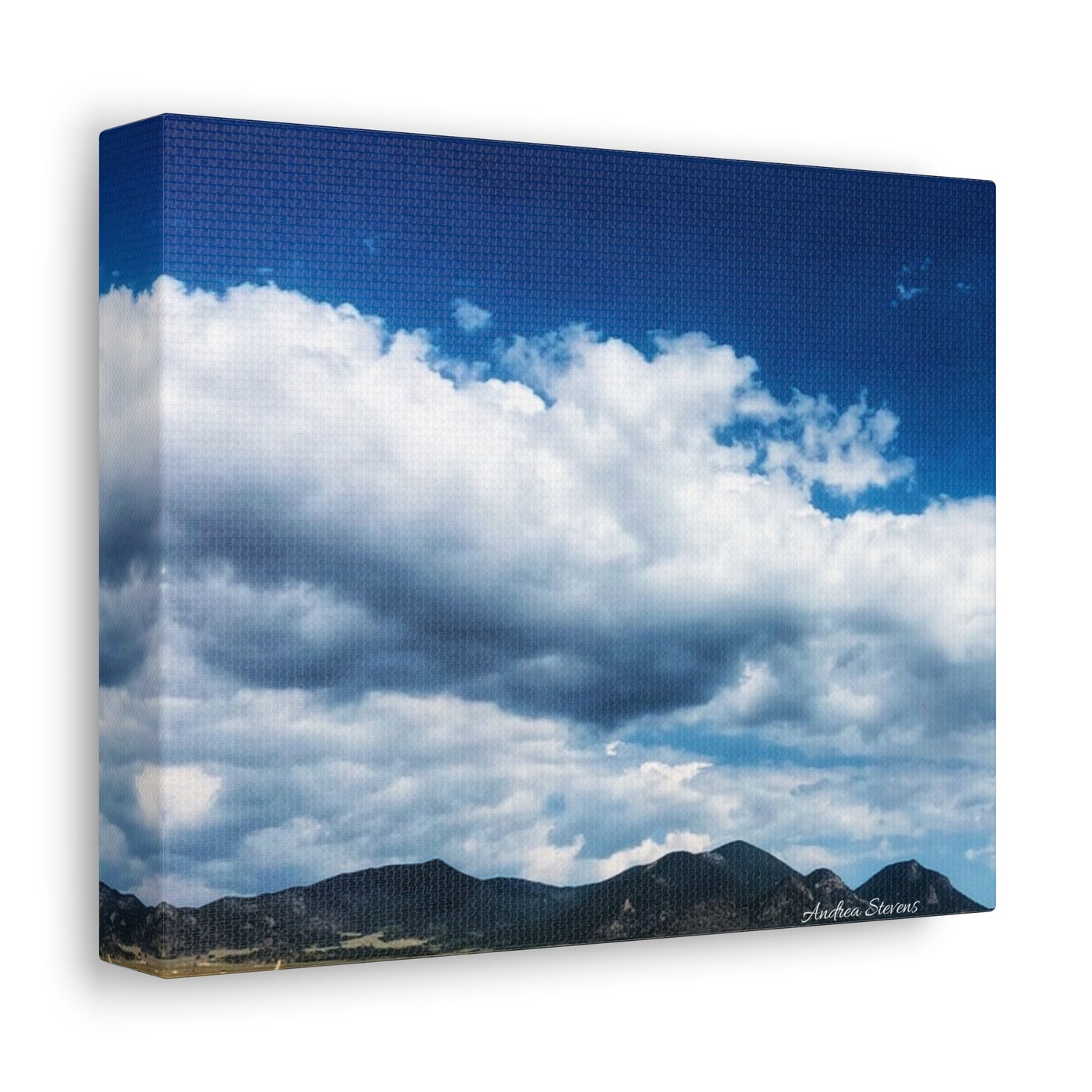 Colorado Serene Mountain Landscape Stretched Canvas Art by Andrea Stevens