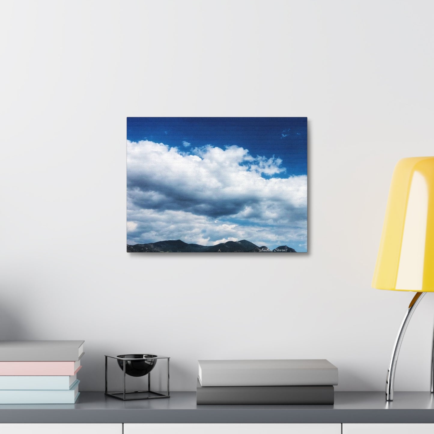 Colorado Serene Mountain Landscape Stretched Canvas Art by Andrea Stevens