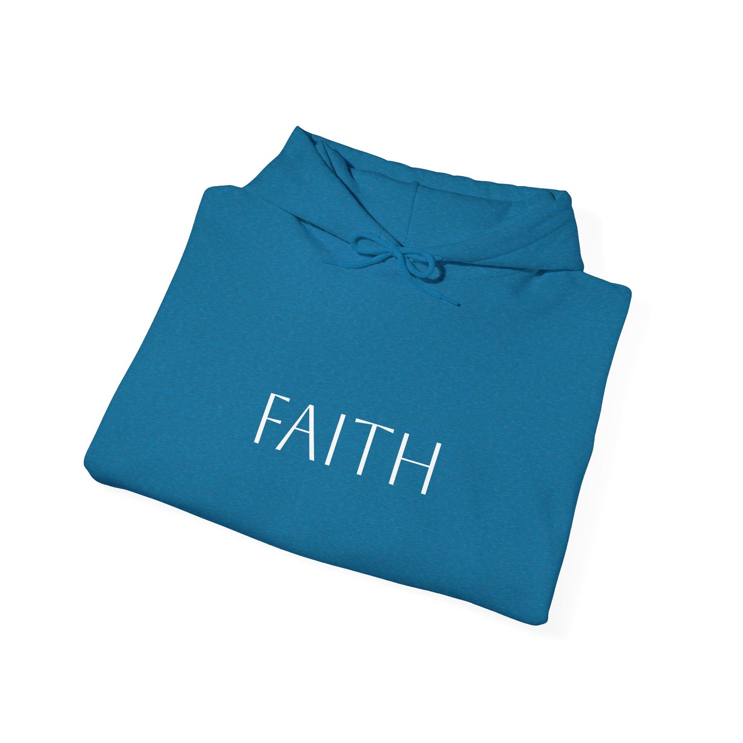 Unisex Heavy Blend™ Hooded Sweatshirt - 'Faith" Inspirational Hoodie for Faith and Comfort