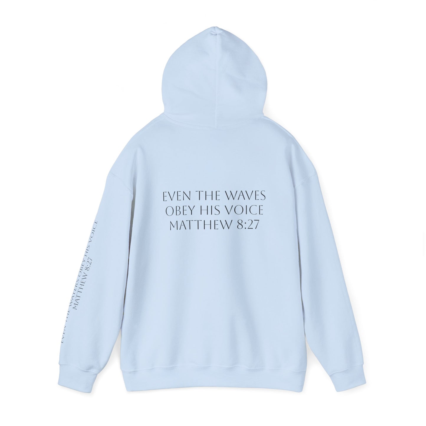 Minimalist Hoodie with 'WATERS' Text - Unisex Heavy Blend™