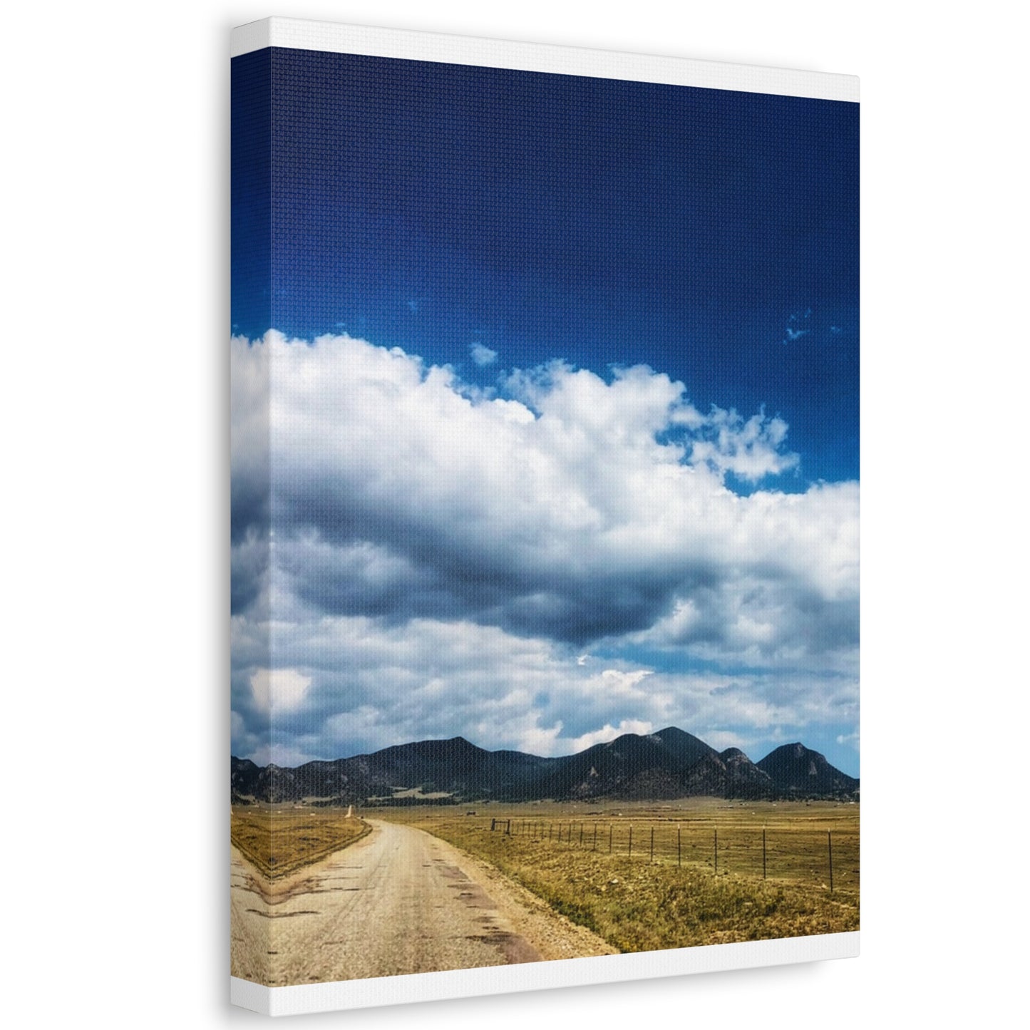 Colorado Serene Mountain Landscape Stretched Canvas Art by Andrea Stevens