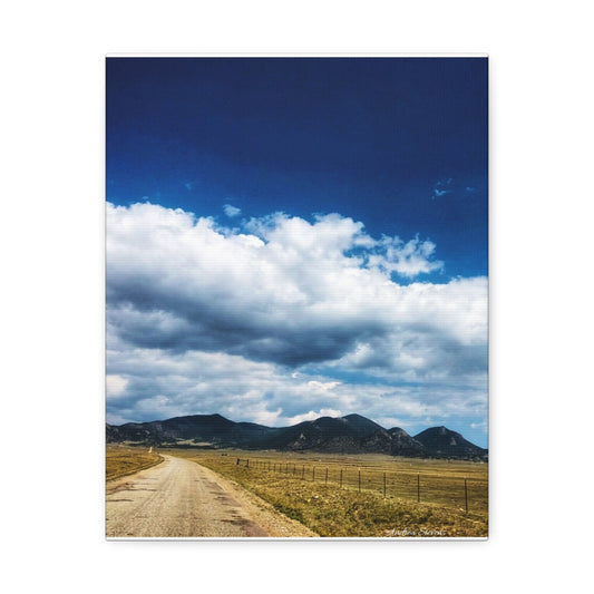 Colorado Serene Mountain Landscape Stretched Canvas Art by Andrea Stevens
