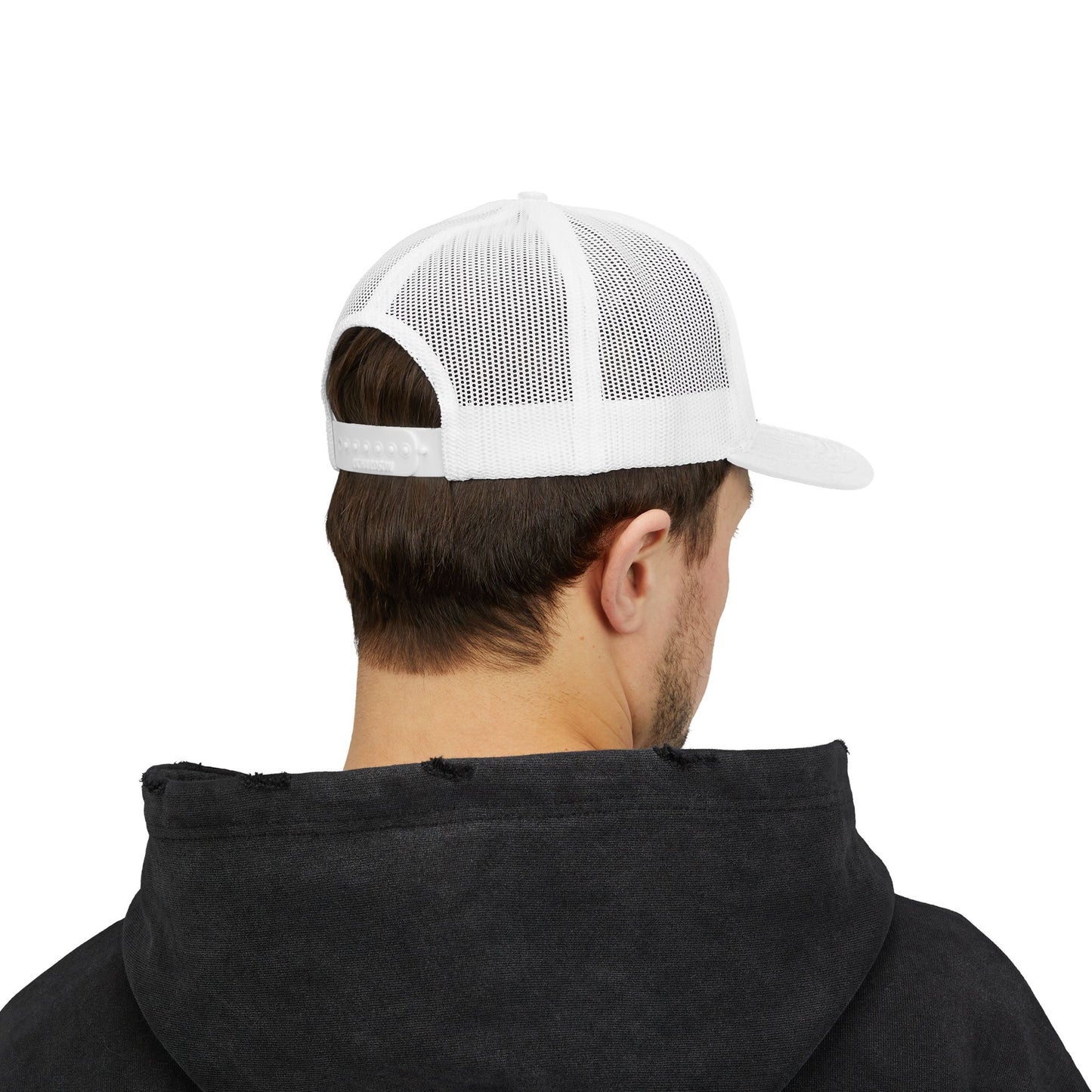 Embroidered Mountain Adventure Snapback Trucker Cap - Perfect for Outdoor Enthusiasts Brand Hat for The Narrow Co