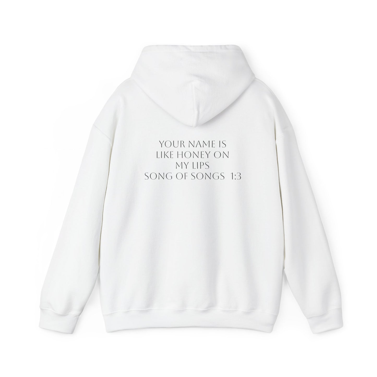 Inspirational Unisex Hooded Sweatshirt - Song of Songs 1:3
