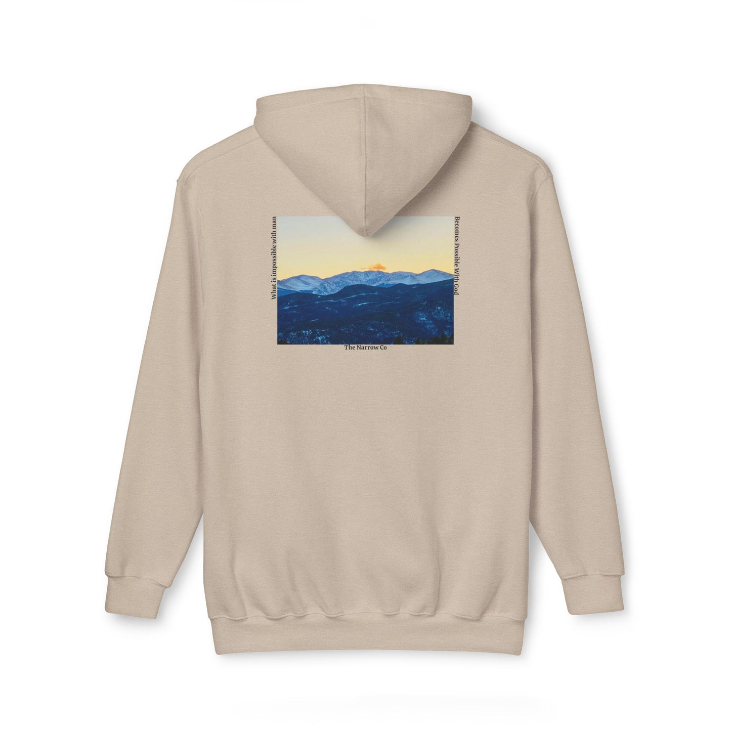 Get Ready For a Miracle, Comfortable Unisex Hooded Sweatshirt - 'Get Ready for a Miracle' - Perfect for Nature Lovers