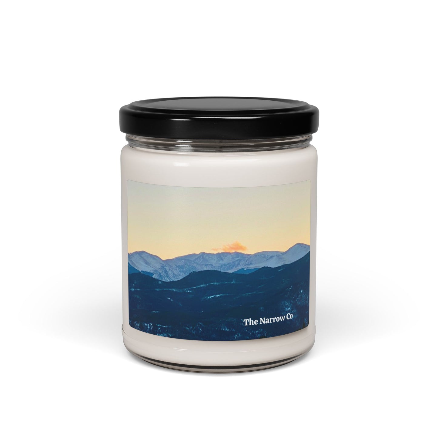 Mountain Serenity Scented Soy Candle - 9oz Natural Aromas for Relaxation & Home Decor