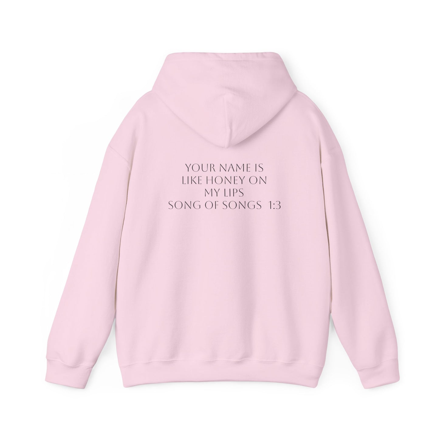 Inspirational Unisex Hooded Sweatshirt - Song of Songs 1:3