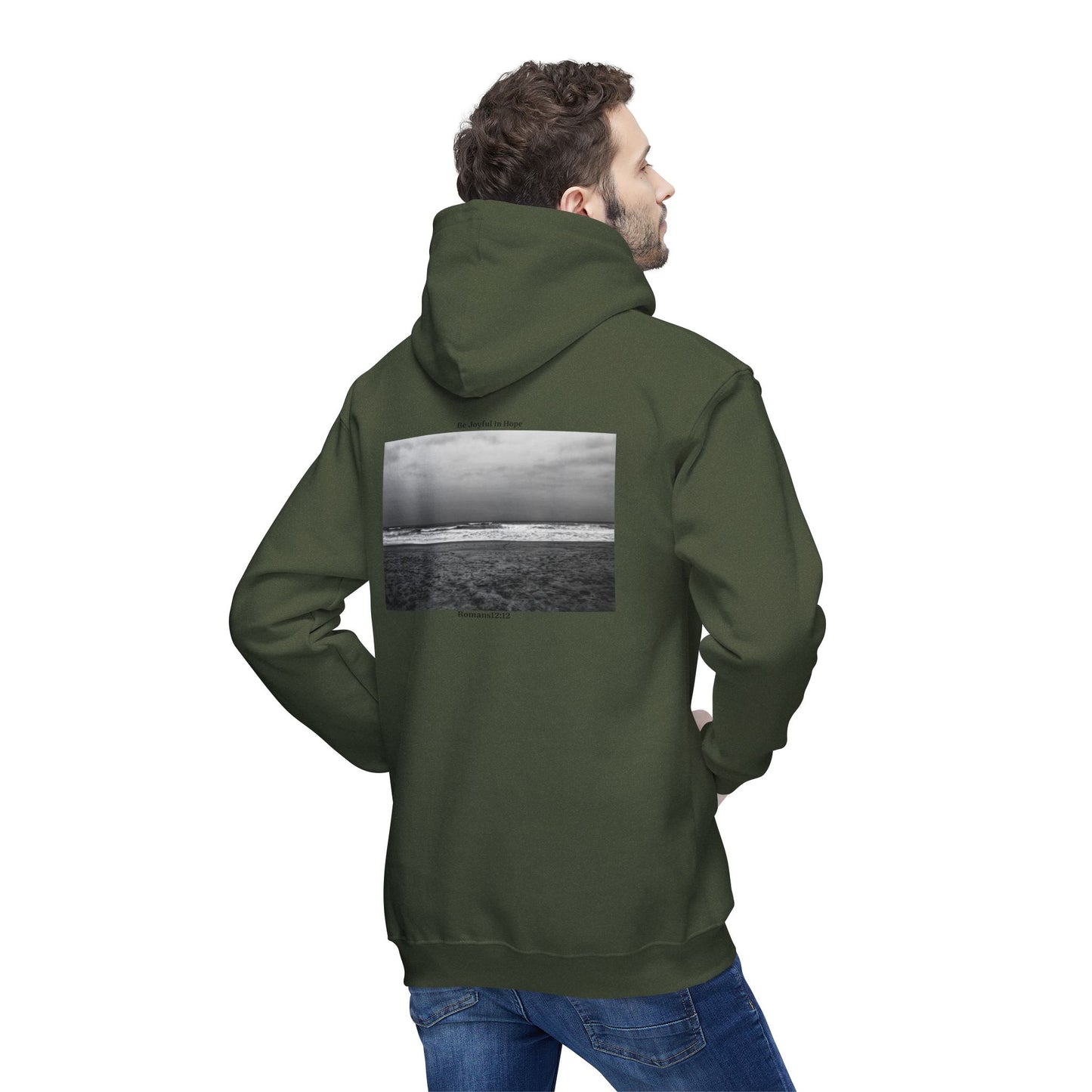Neskowin Oregon Unisex Hooded Sweatshirt with Ocean Design - Comfort for Everyday Adventures By Andrea Stevens