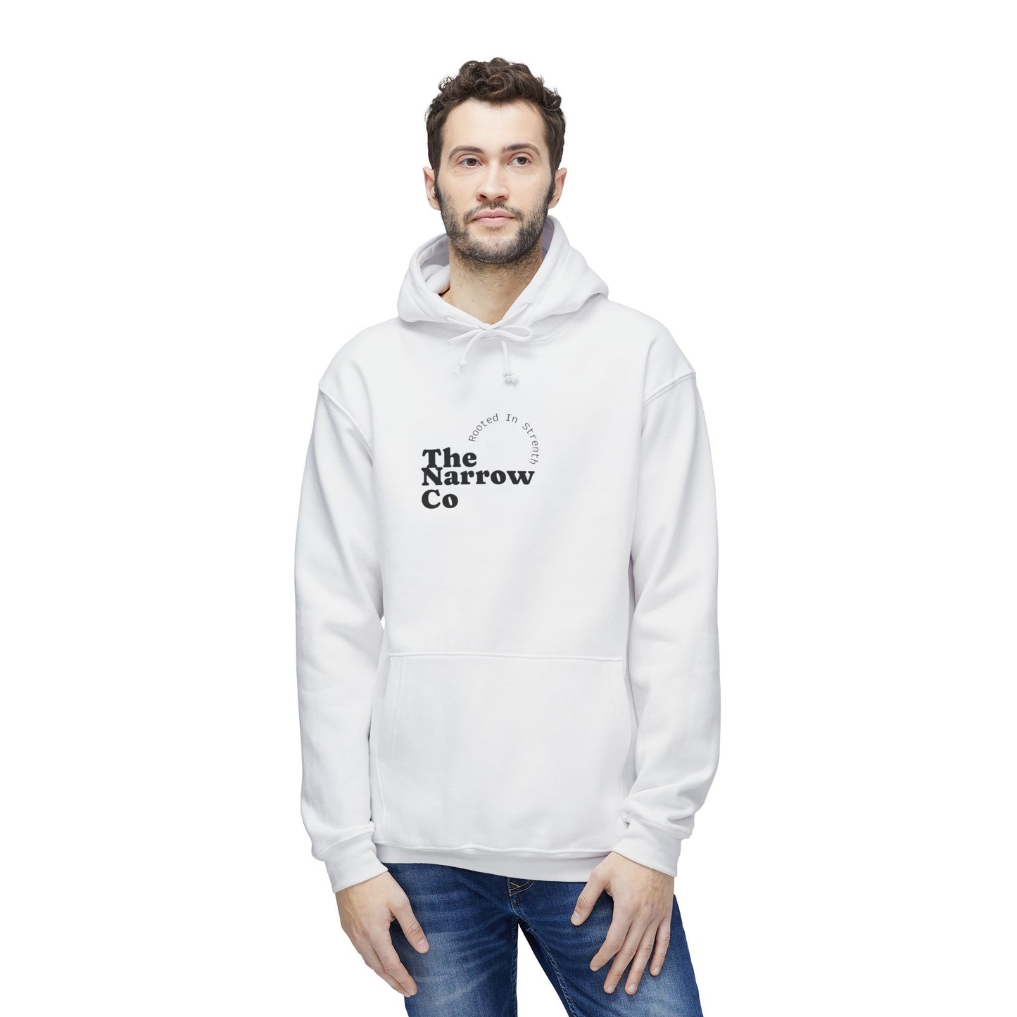 Unisex Hooded Sweatshirt - The Narrow Co Nature Inspired Design,  Photos taken by the owner of The Narrow co and Cosy co Andrea Stevens