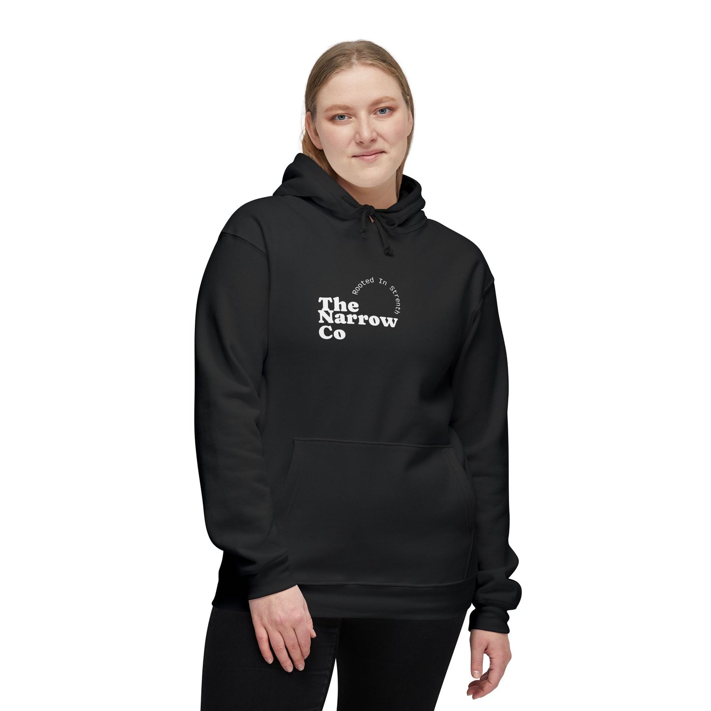 Unisex Hooded Sweatshirt - The Narrow Co Nature Inspired Design,  Photos taken by the owner of The Narrow co and Cosy co Andrea Stevens