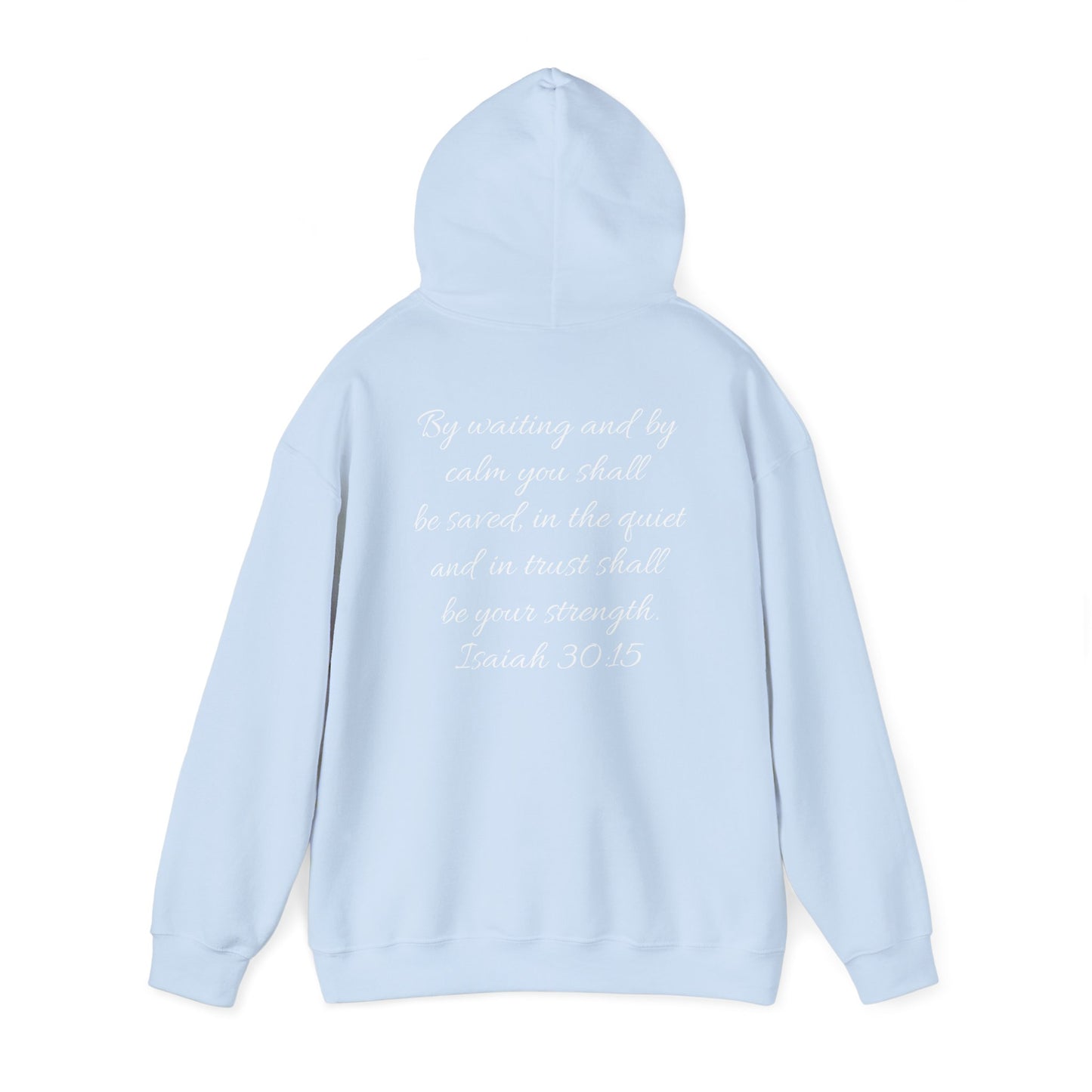 Calm Unisex Heavy Blend™ Hooded Sweatshirt – Inspirational Quote Sweatshirt for Relaxation & Mindfulness