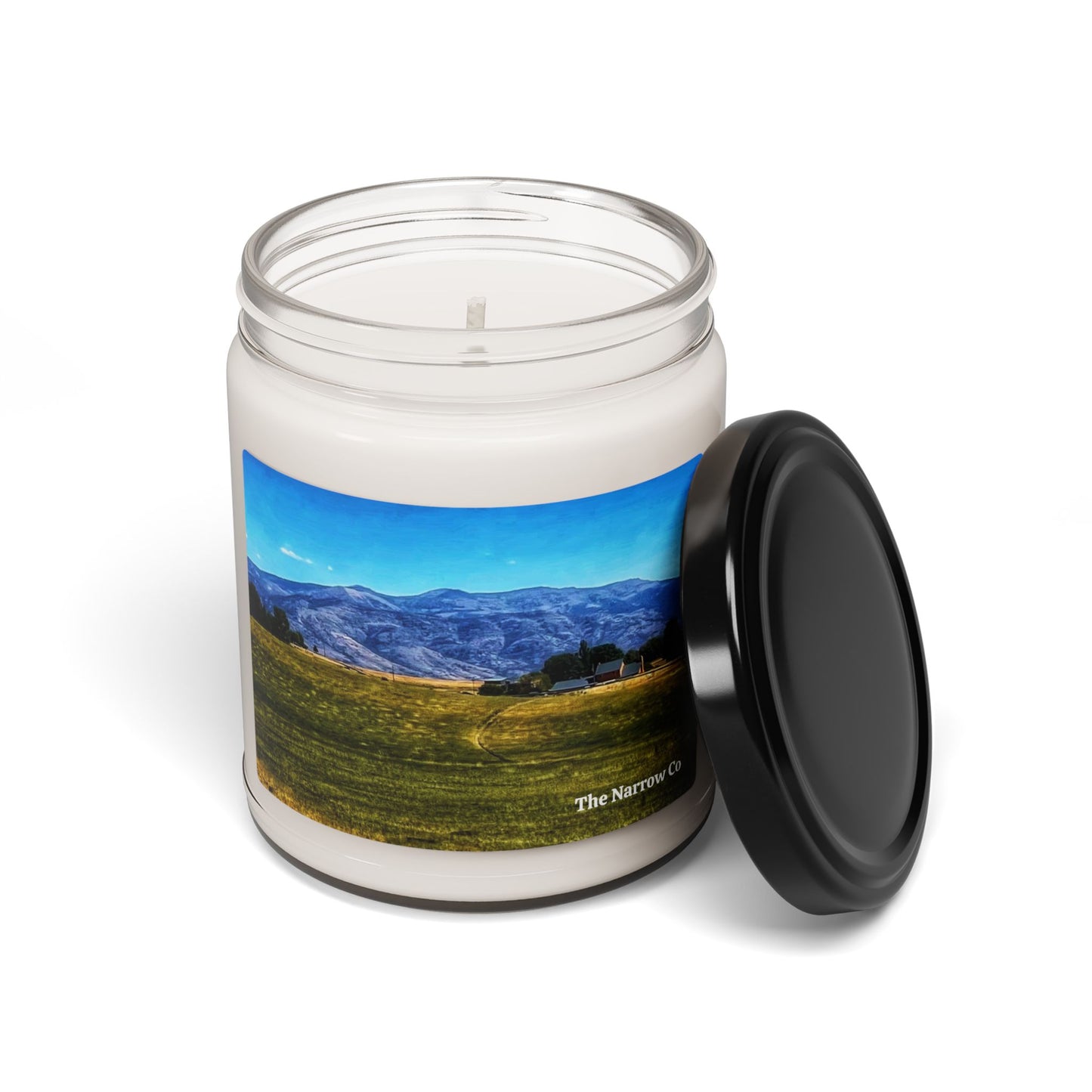 Mountain Landscape Scented Soy Candle - 9oz Aromatic Home Decor