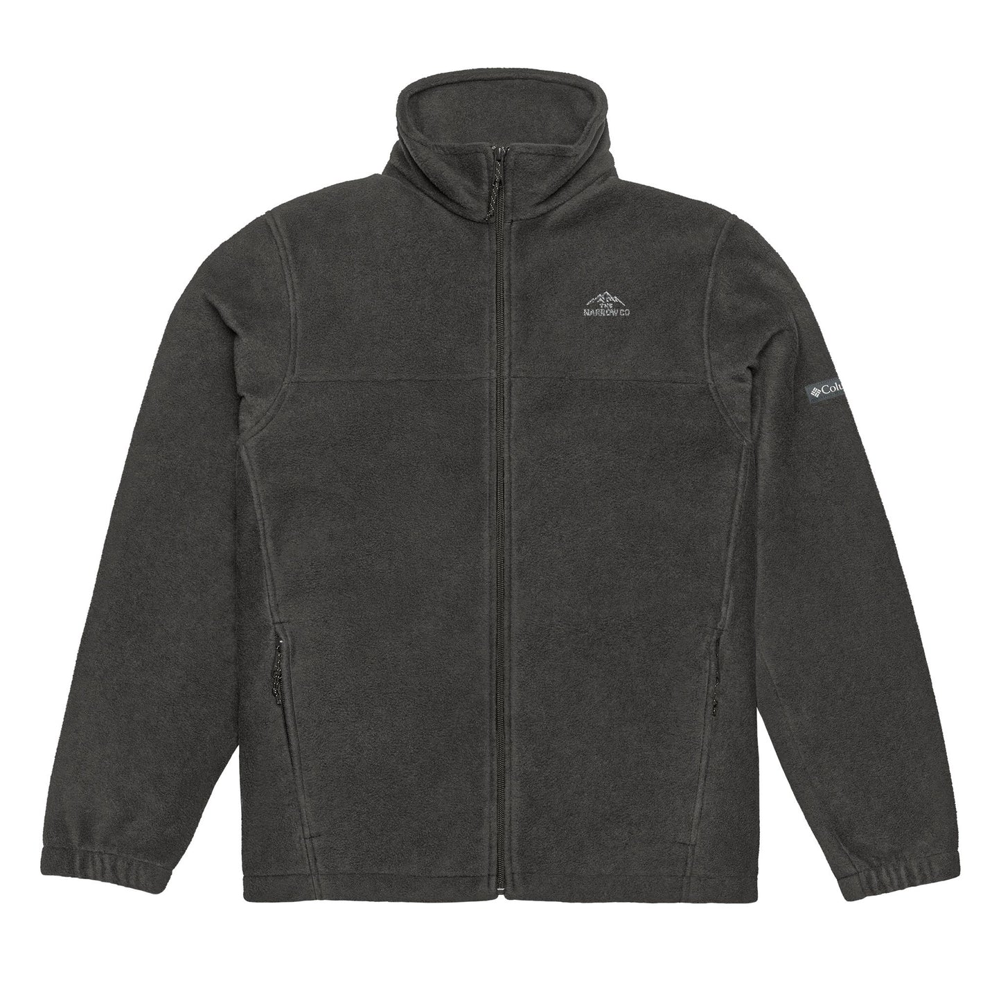 Unisex Embroidered Columbia Fleece Jacket - Cozy Outdoor Layer