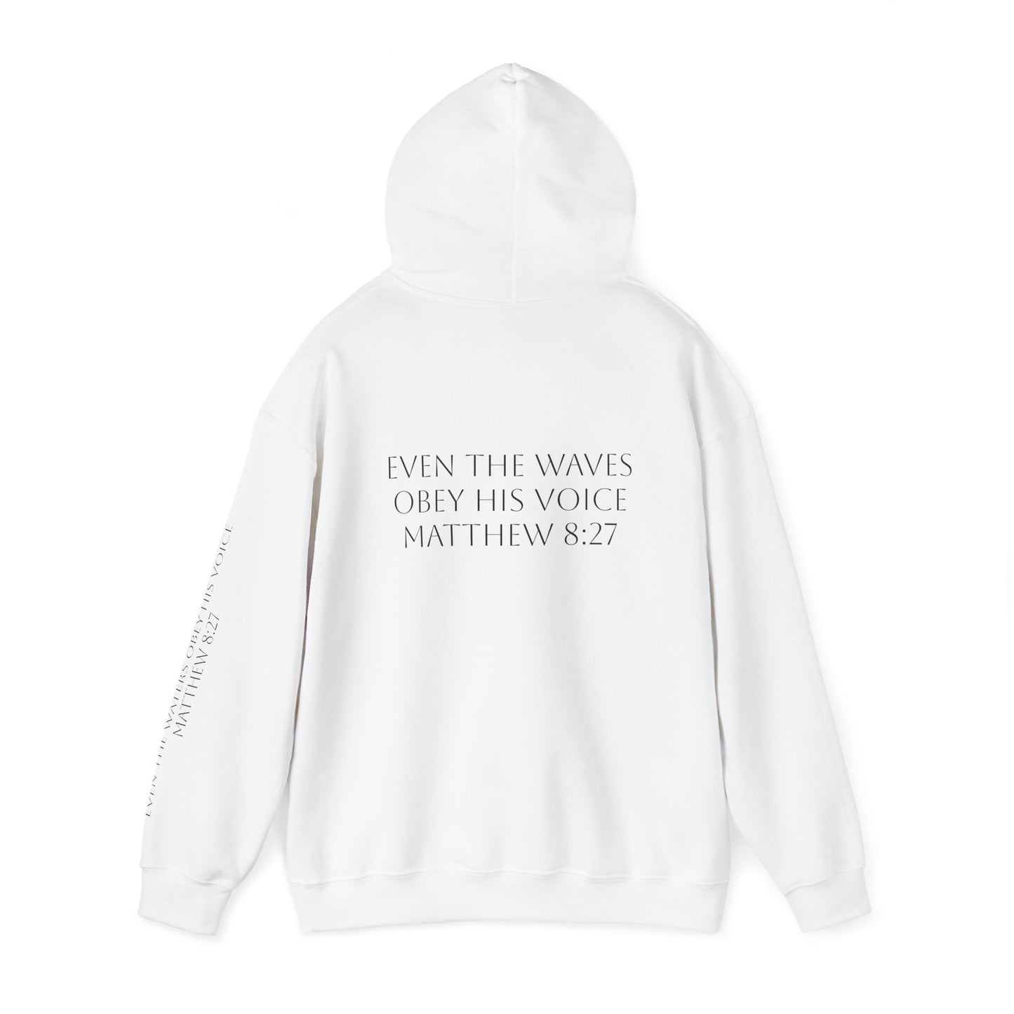 Minimalist Hoodie with 'WATERS' Text - Unisex Heavy Blend™