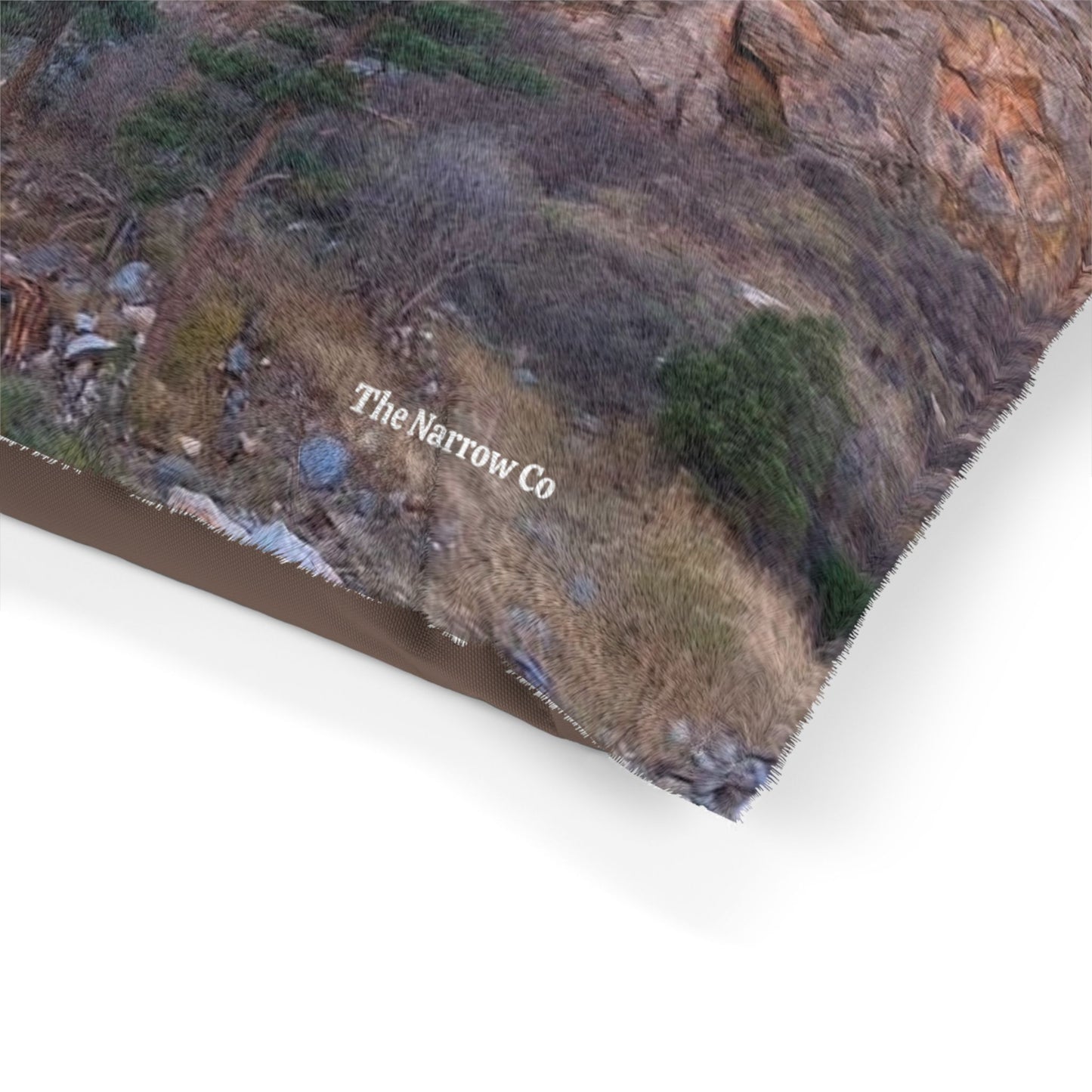 Scenic Mountain Pet Bed | Cozy Dog Bed, Cat Bed, Outdoor Decor, Animal Gift, Nature Lover's Bed