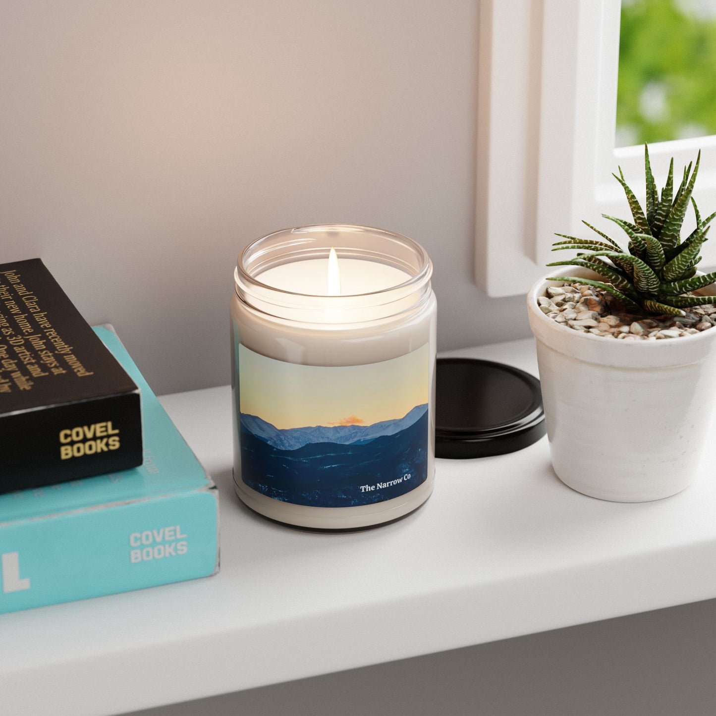 Mountain Serenity Scented Soy Candle - 9oz Natural Aromas for Relaxation & Home Decor