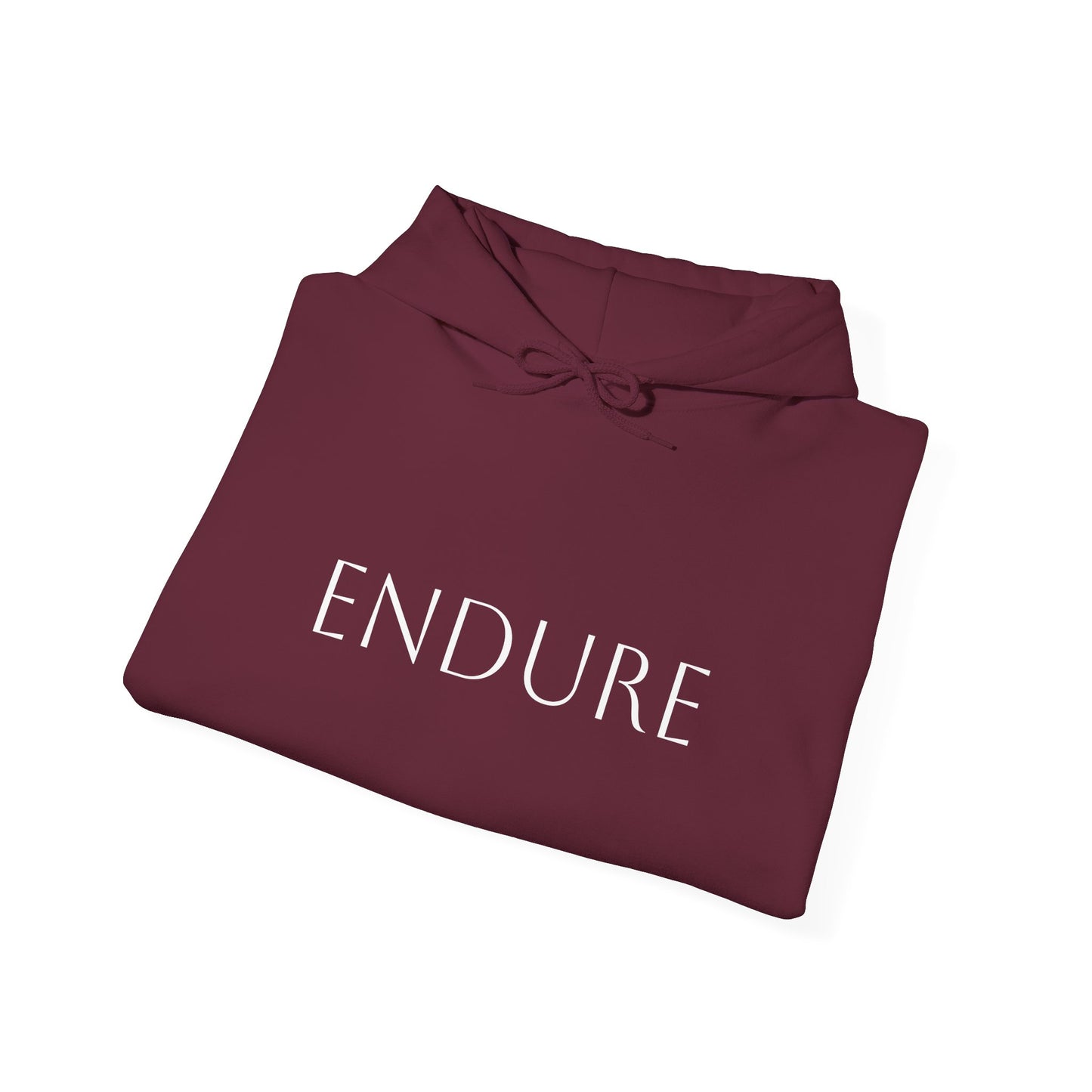 Inspirational Unisex Hoodie | "ENDURE" & Romans 8:18 Quote