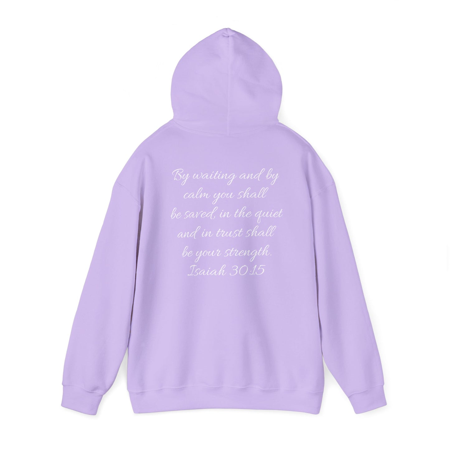 Calm Unisex Heavy Blend™ Hooded Sweatshirt – Inspirational Quote Sweatshirt for Relaxation & Mindfulness