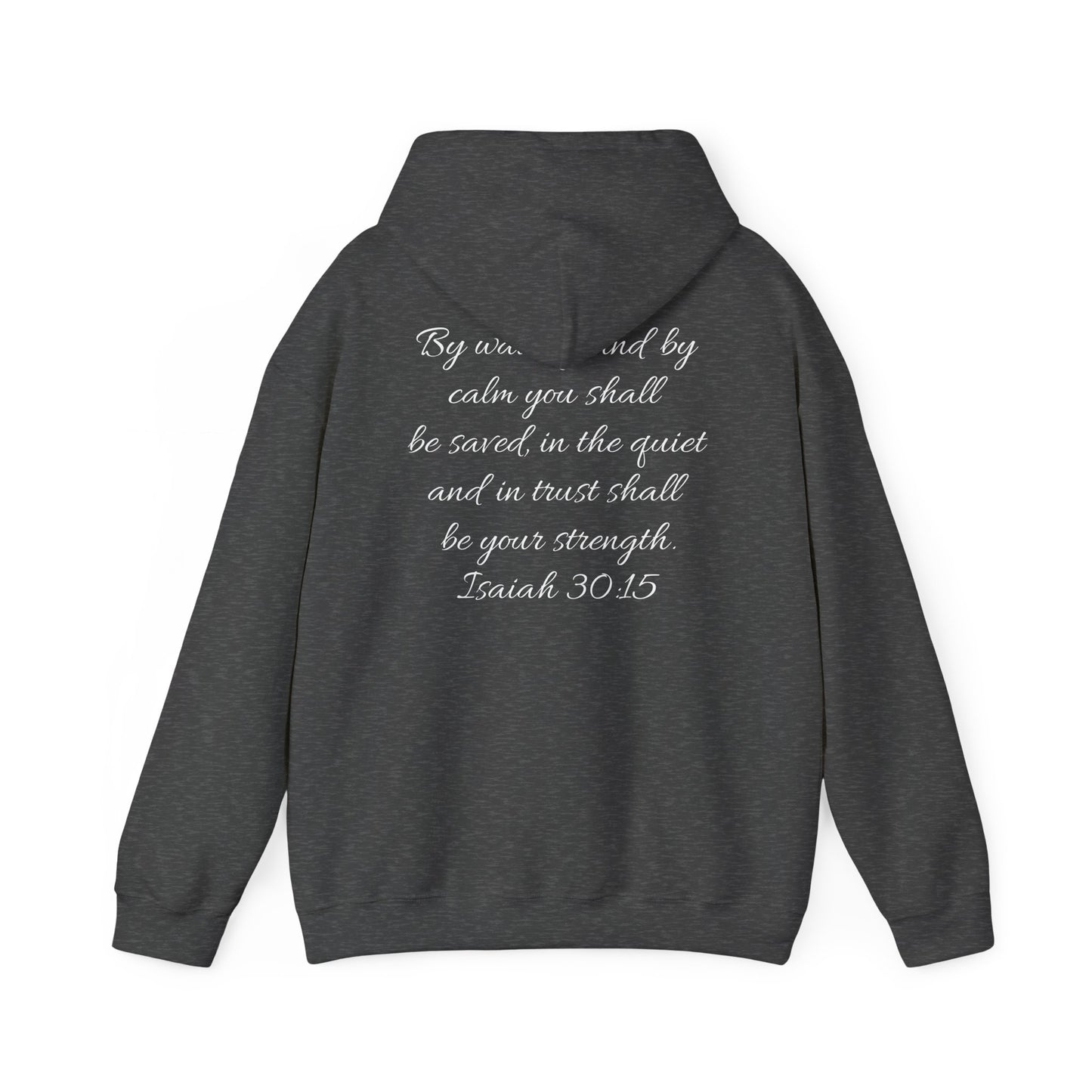 Calm Unisex Heavy Blend™ Hooded Sweatshirt – Inspirational Quote Sweatshirt for Relaxation & Mindfulness