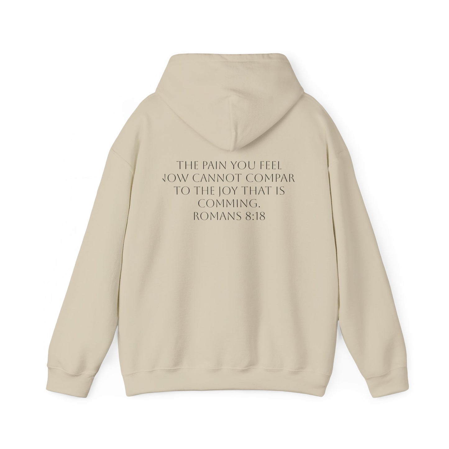 Inspirational Unisex Hoodie | "ENDURE" & Romans 8:18 Quote