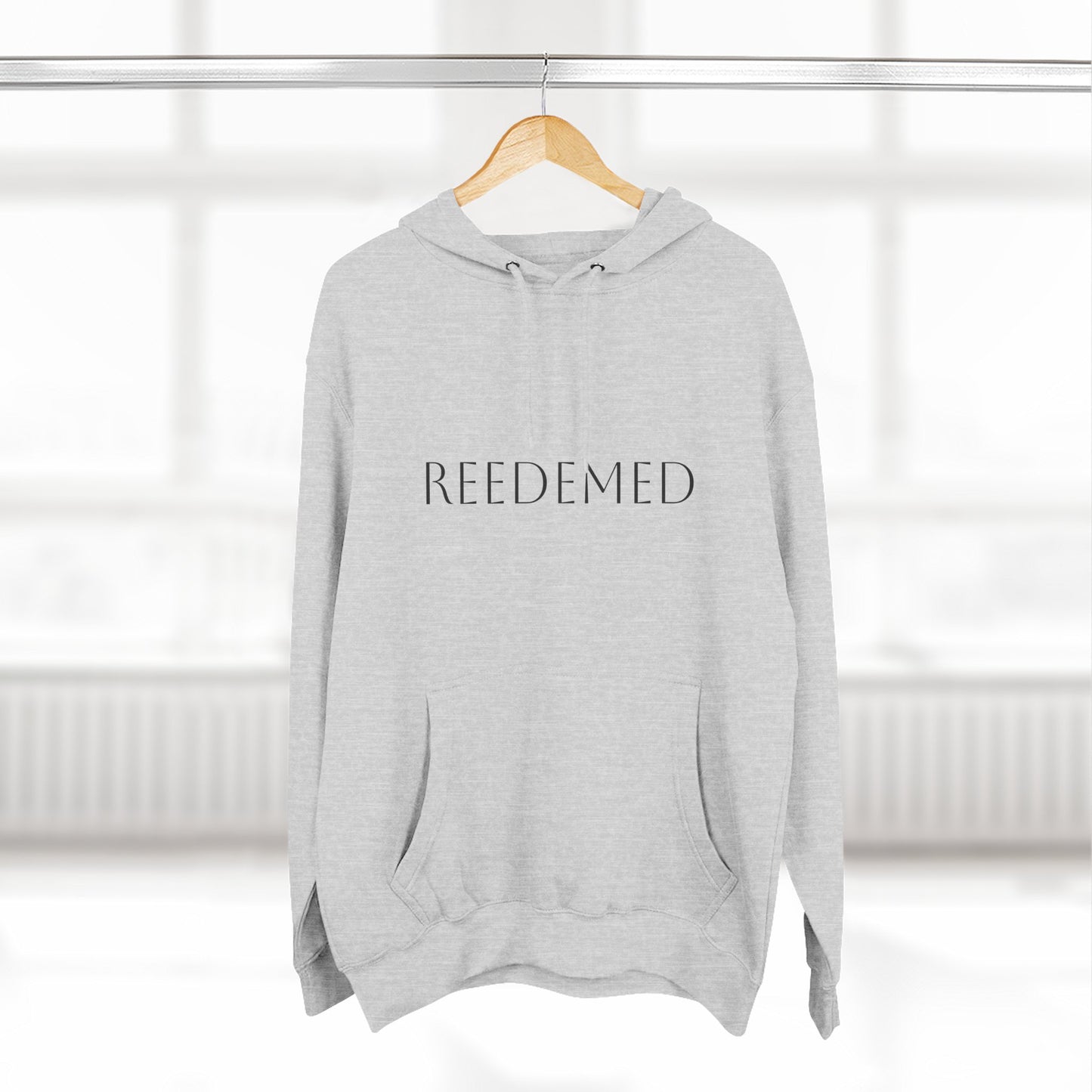 Inspirational Fleece Hoodie - 'Redeemed' & 'Amazing Grace' Quote Dedicated to a dear friend...  Fly high with the angels