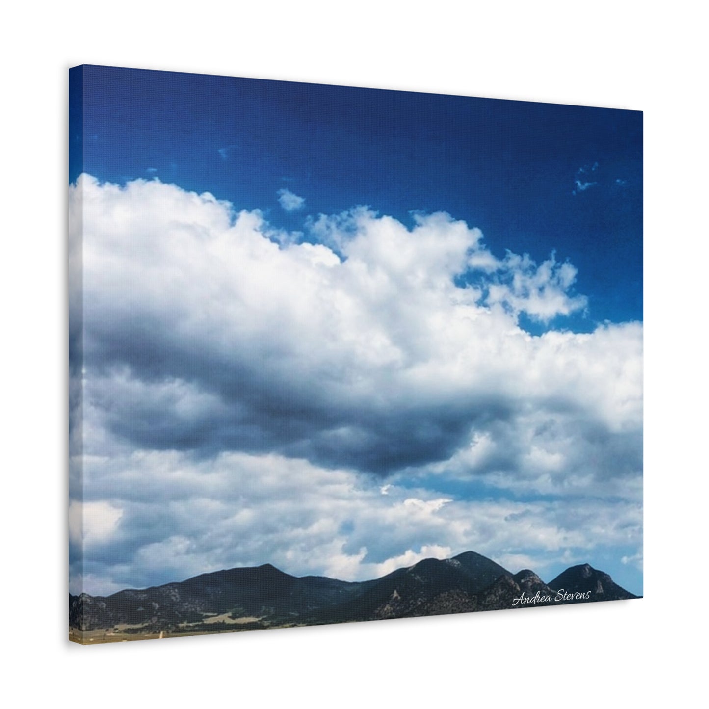 Colorado Serene Mountain Landscape Stretched Canvas Art by Andrea Stevens