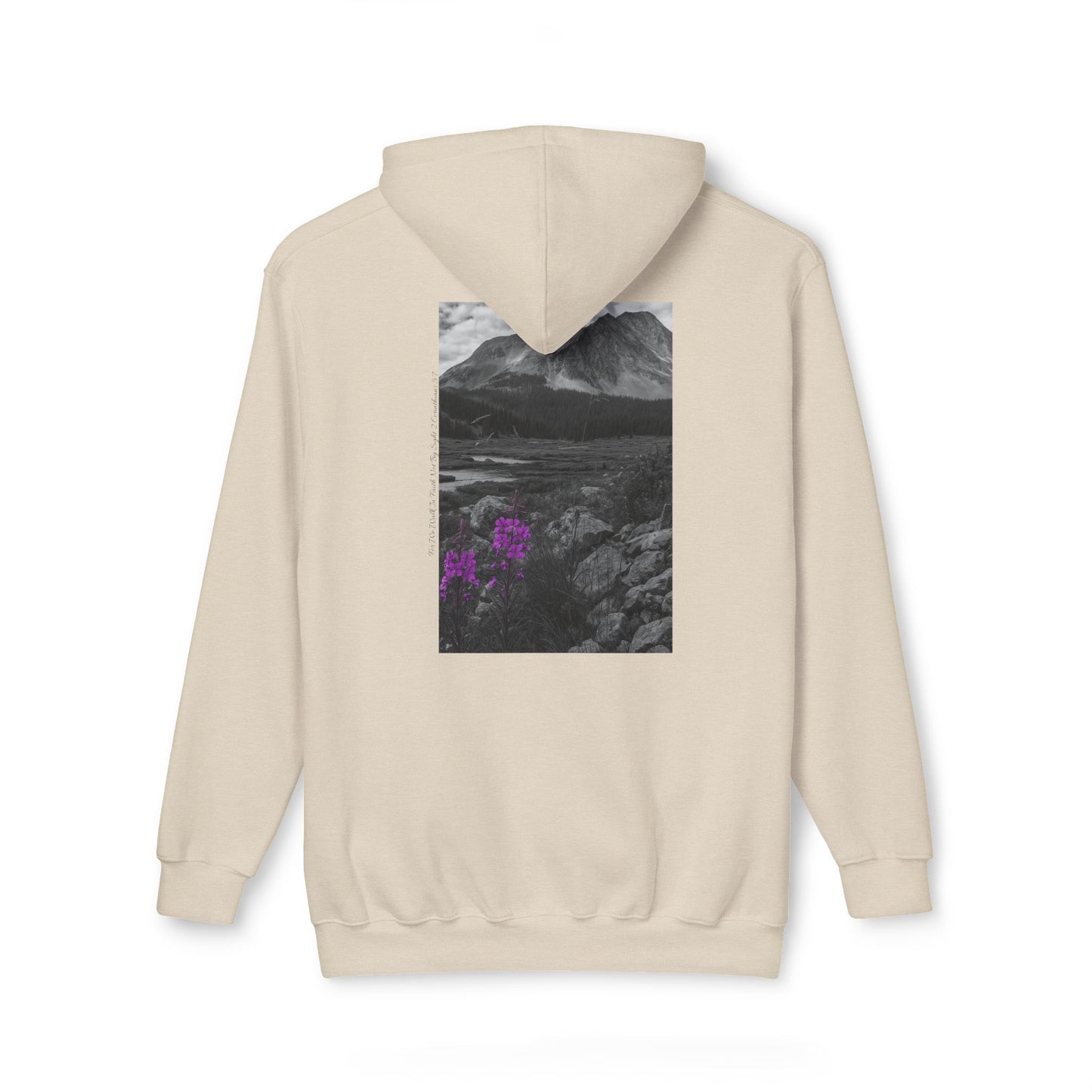 Nature-Inspired Unisex Hooded Sweatshirt - Made in USA, Outdoor Vibes, Gift for Nature Lovers, Photos  taken by the owner of The Narrow co and Cosy co Andrea Stevens