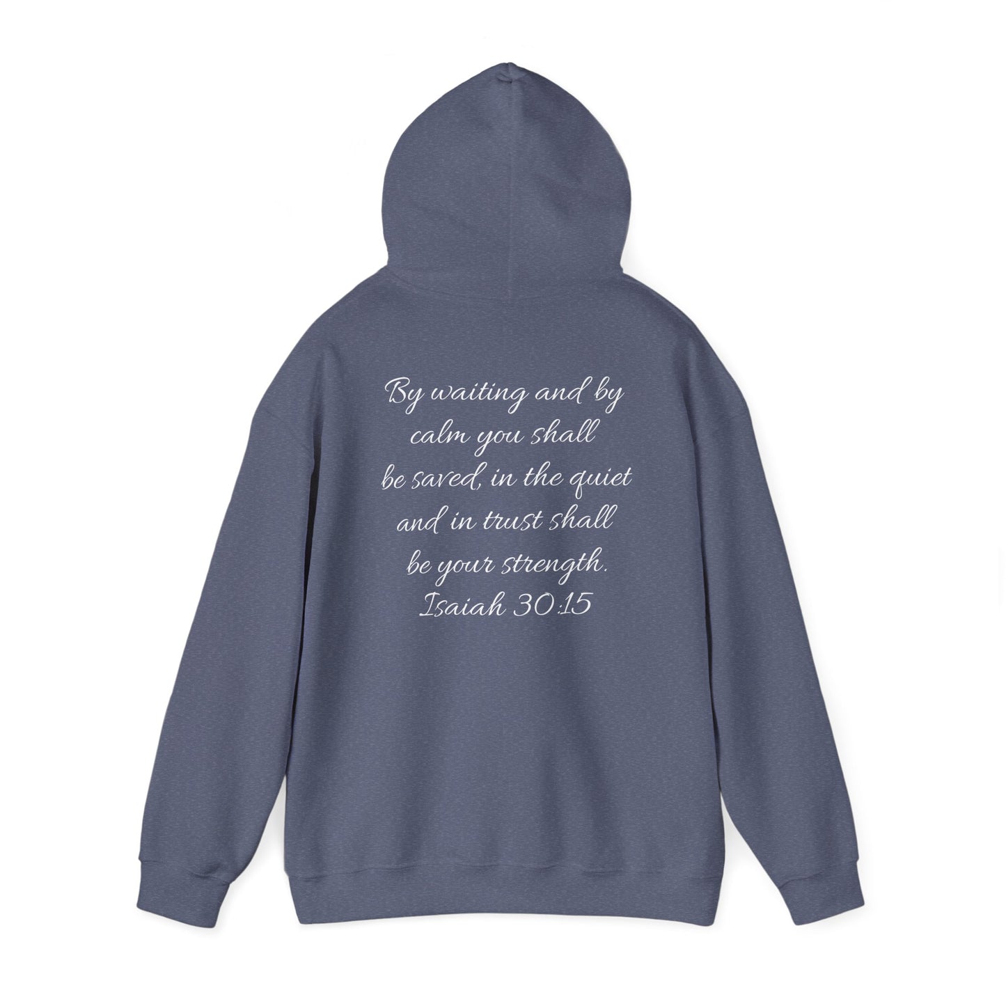 Calm Unisex Heavy Blend™ Hooded Sweatshirt – Inspirational Quote Sweatshirt for Relaxation & Mindfulness