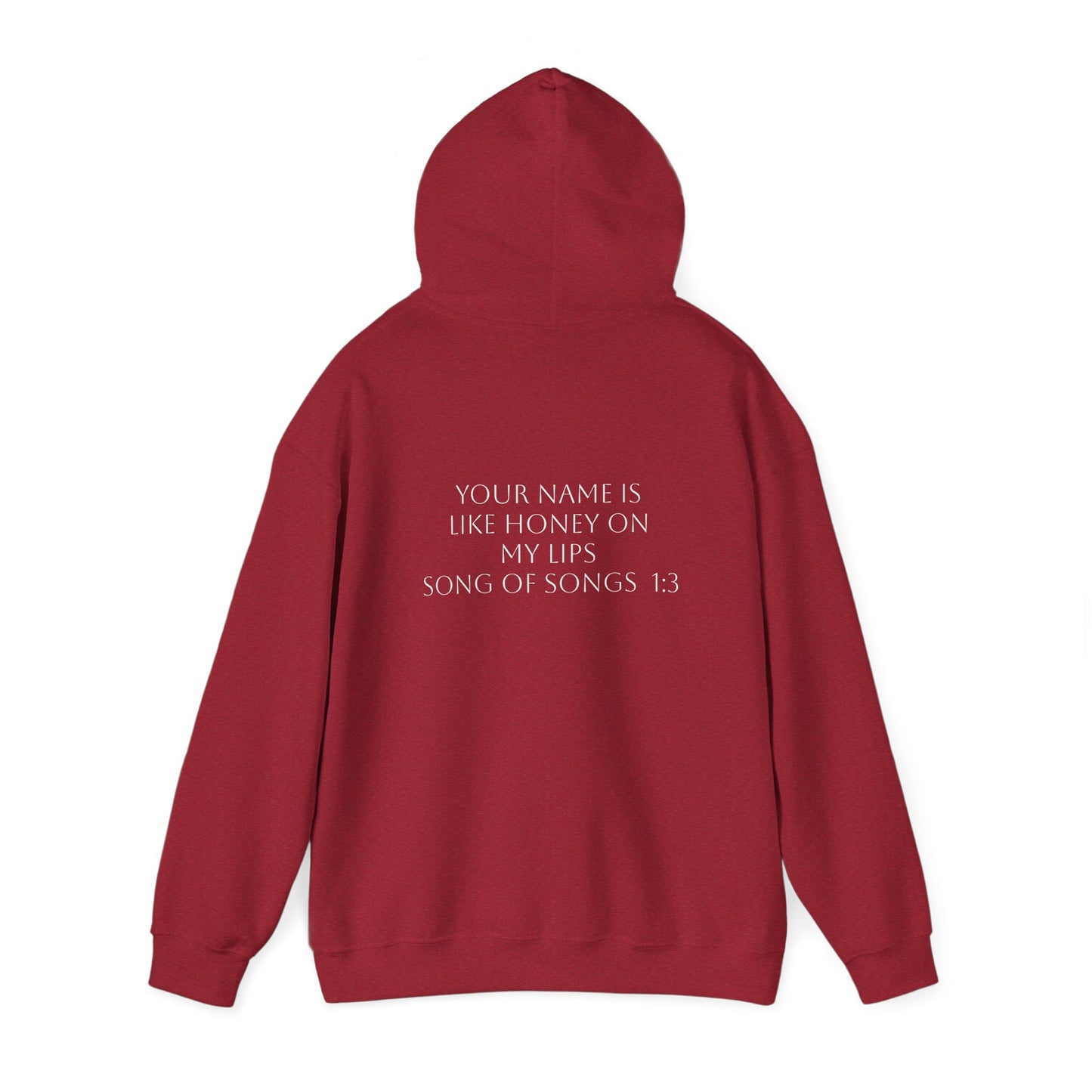 Inspirational Unisex Hooded Sweatshirt - Song of Songs 1:3