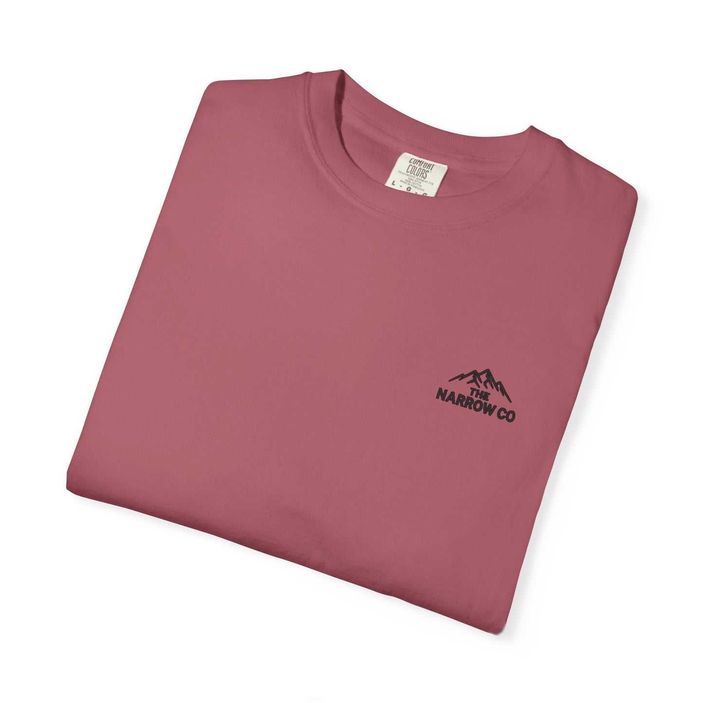 Bold & Courageous Unisex Garment-Dyed T-Shirt - Inspirational Spiritual Tee
