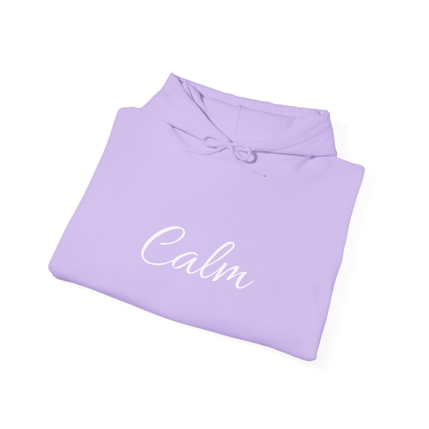 Calm Unisex Heavy Blend™ Hooded Sweatshirt – Inspirational Quote Sweatshirt for Relaxation & Mindfulness